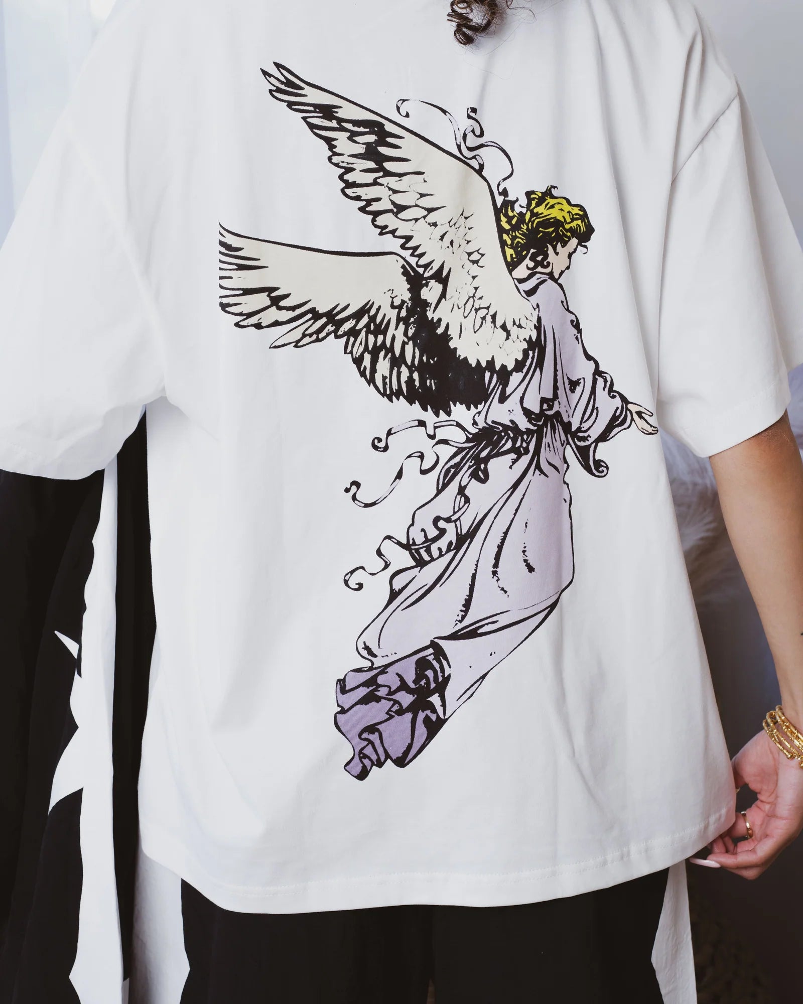 We Are Righteous "Angel" White T-Shirt