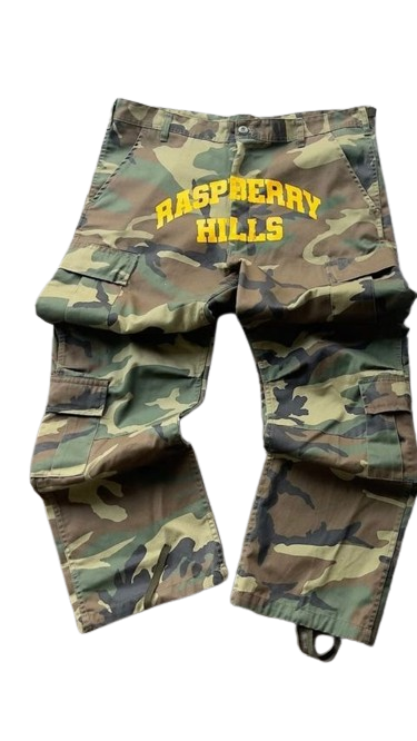 GV Gallery (Raspberry Hills) Army Camo Cargos