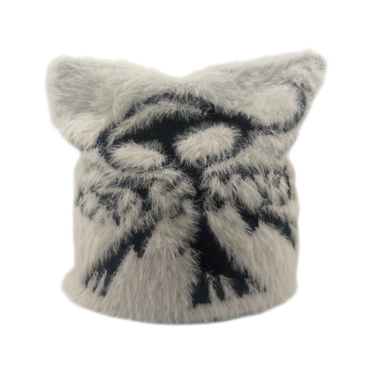 Arkyve "Furry Logo" Mohair Beanie