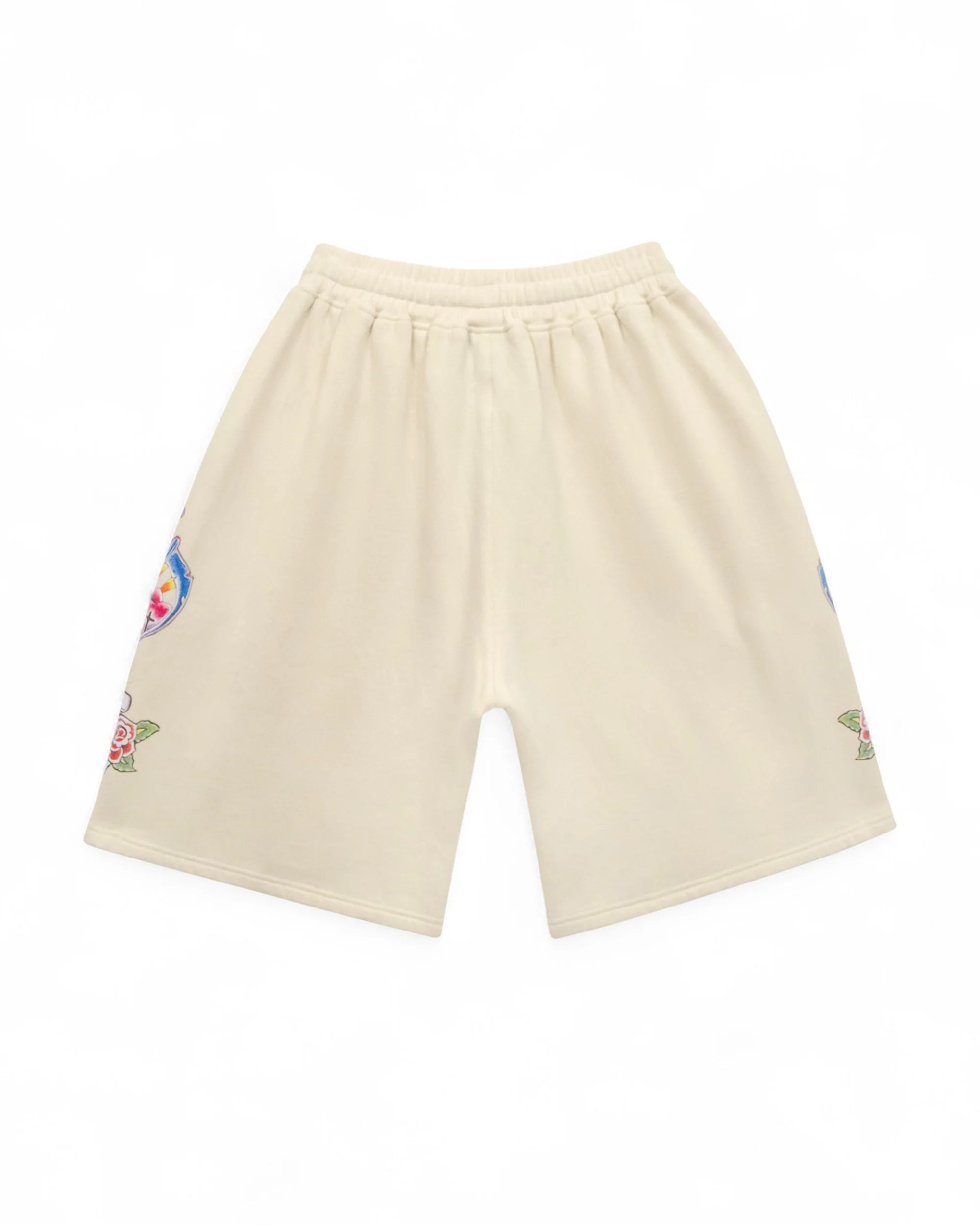 We Are Righteous "Cream Risen King" Cotton Shorts