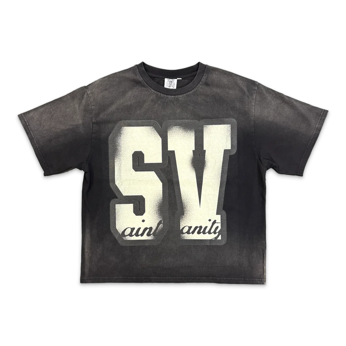 Saint Vanity "SV" Black T-Shirt