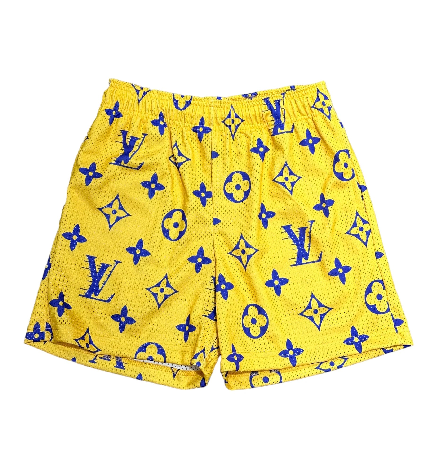 Bravest Studios "LV Lakers" Yellow Mesh Shorts