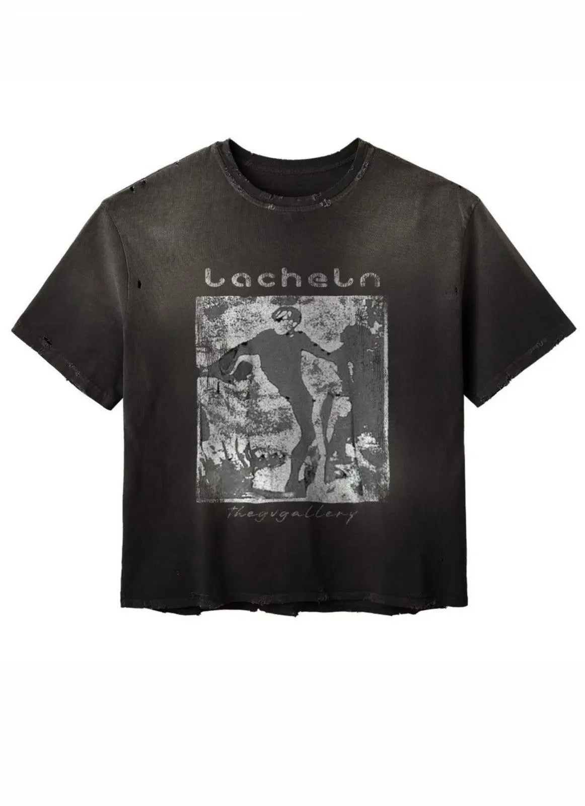 GV Gallery "Lacheln" Black T-Shirt