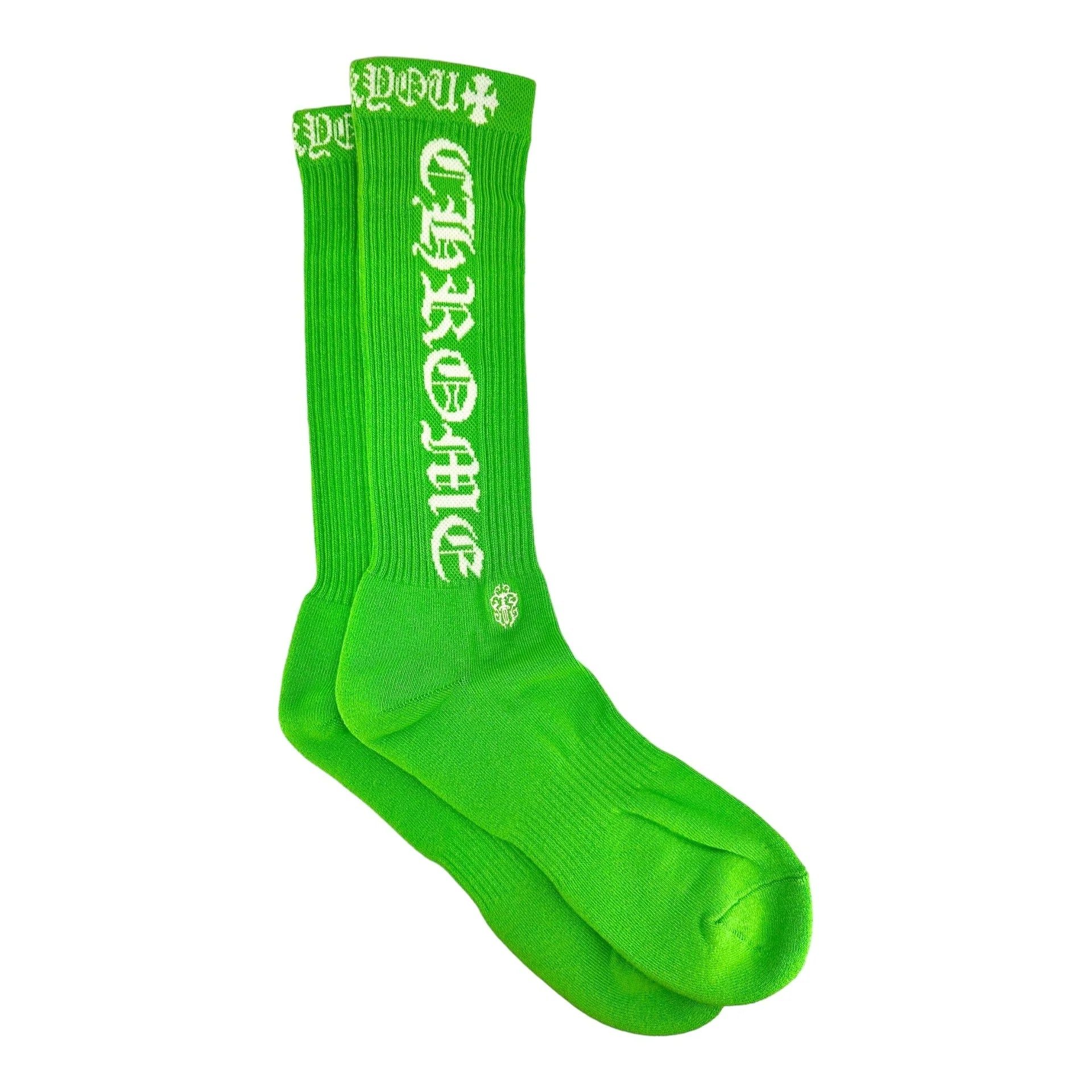 Chrome Hearts "Green" Socks