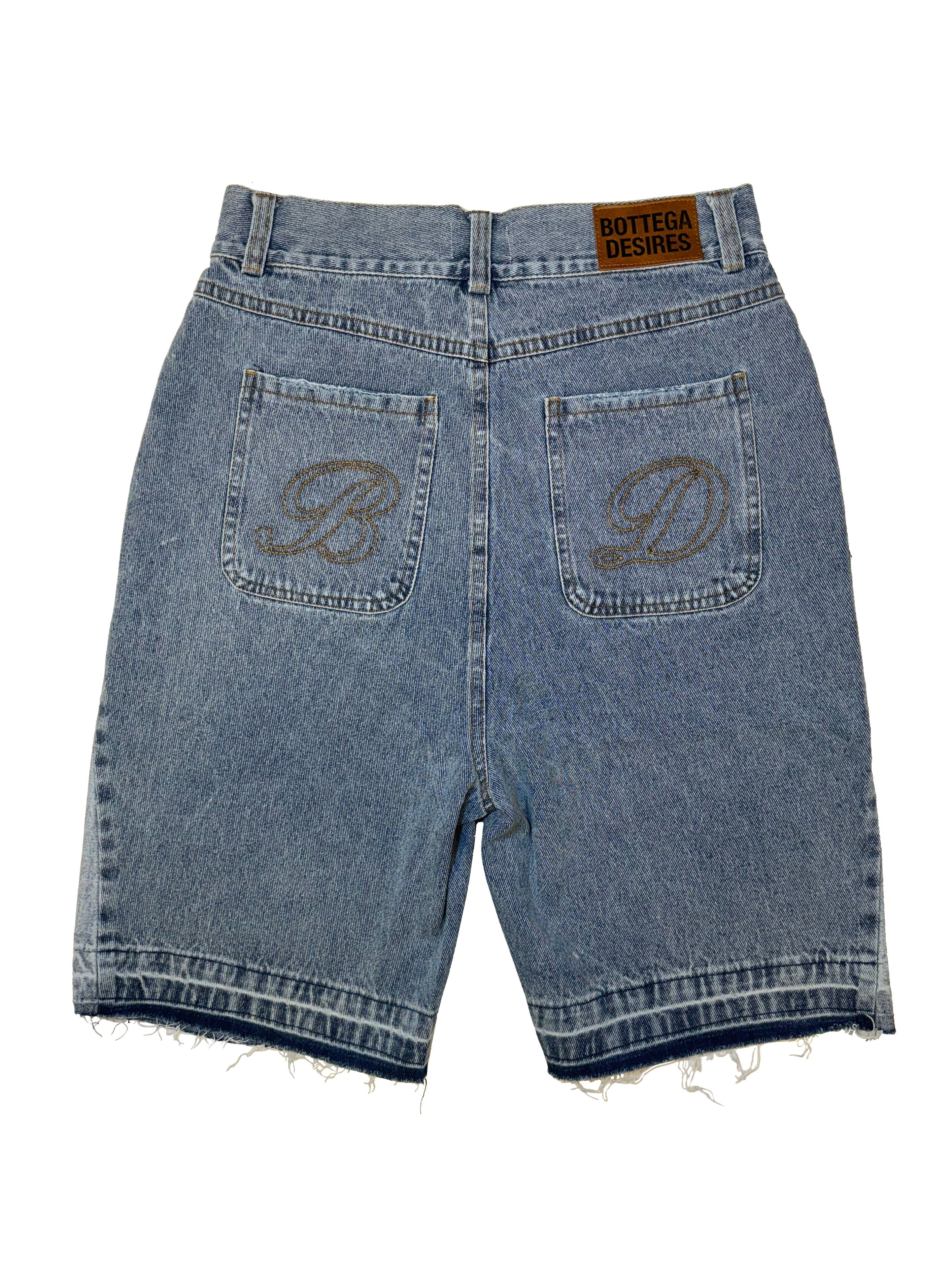 Bottega Desires "Light Wash" Jean Shorts
