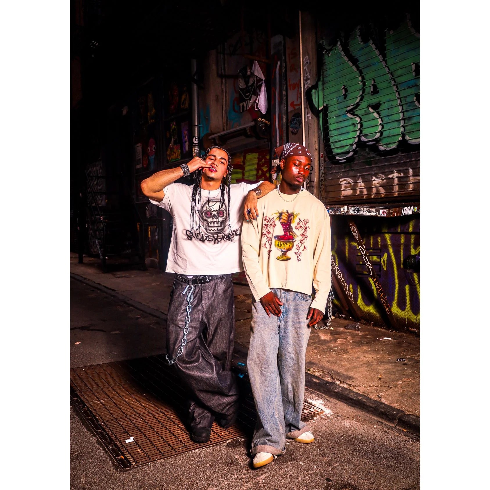 Arkyve x Stryka "Wine Label" Long Sleeve