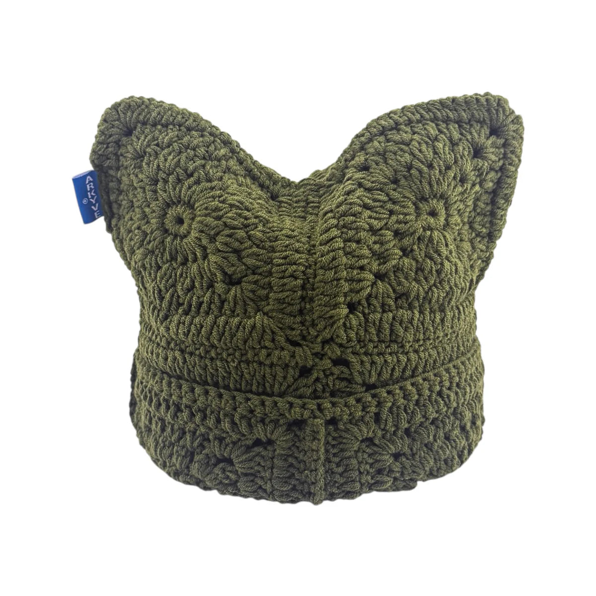 Arkyve "Pine Green" Crotchet Hat