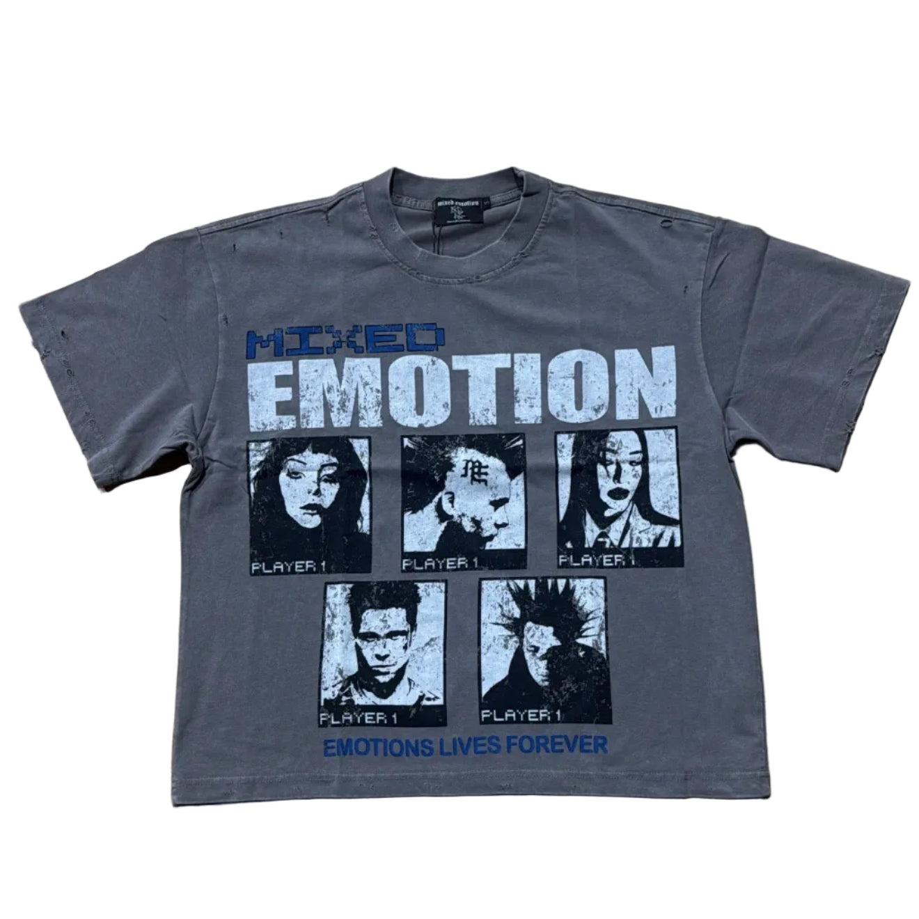 Mixed Emotions "Gallery" Grey T-Shirt
