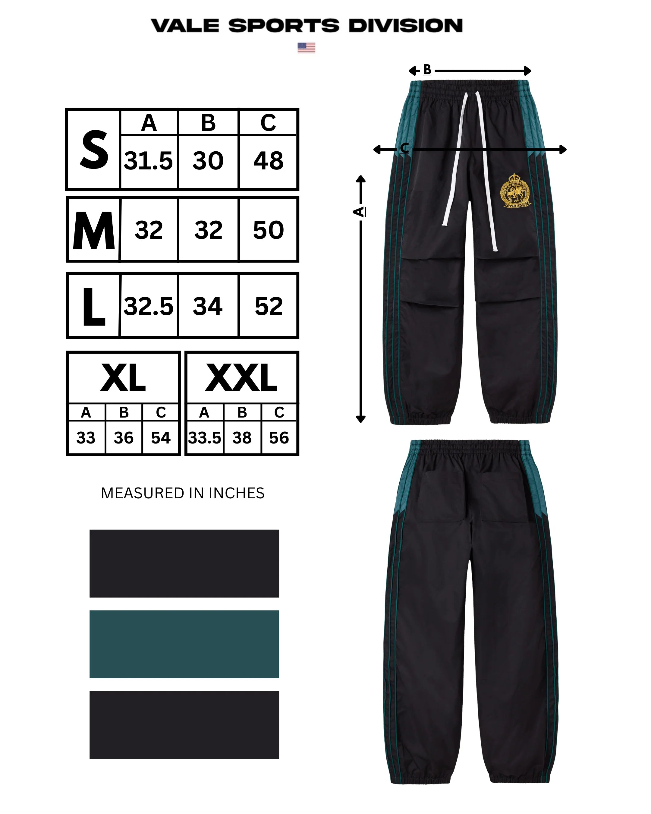 Vale "Beam" Track Pants