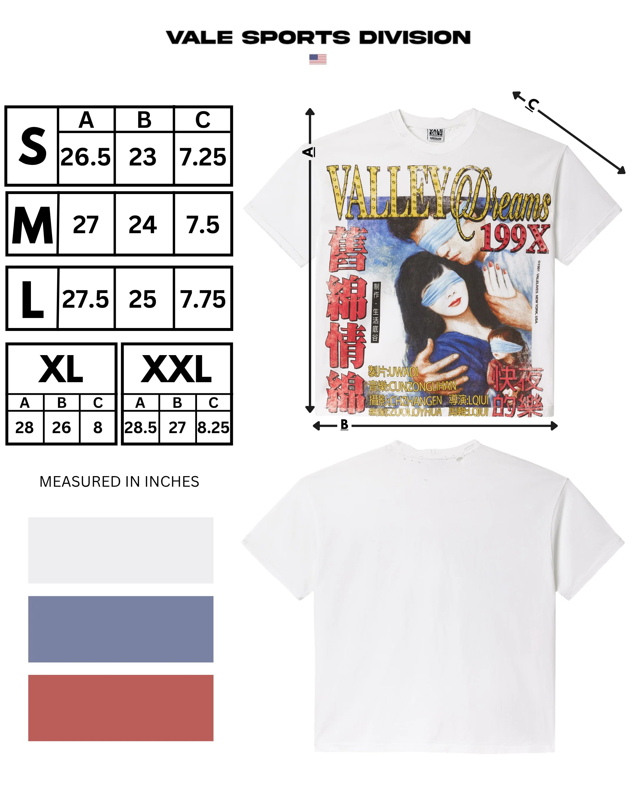Vale "Love" Bling White T-Shirt