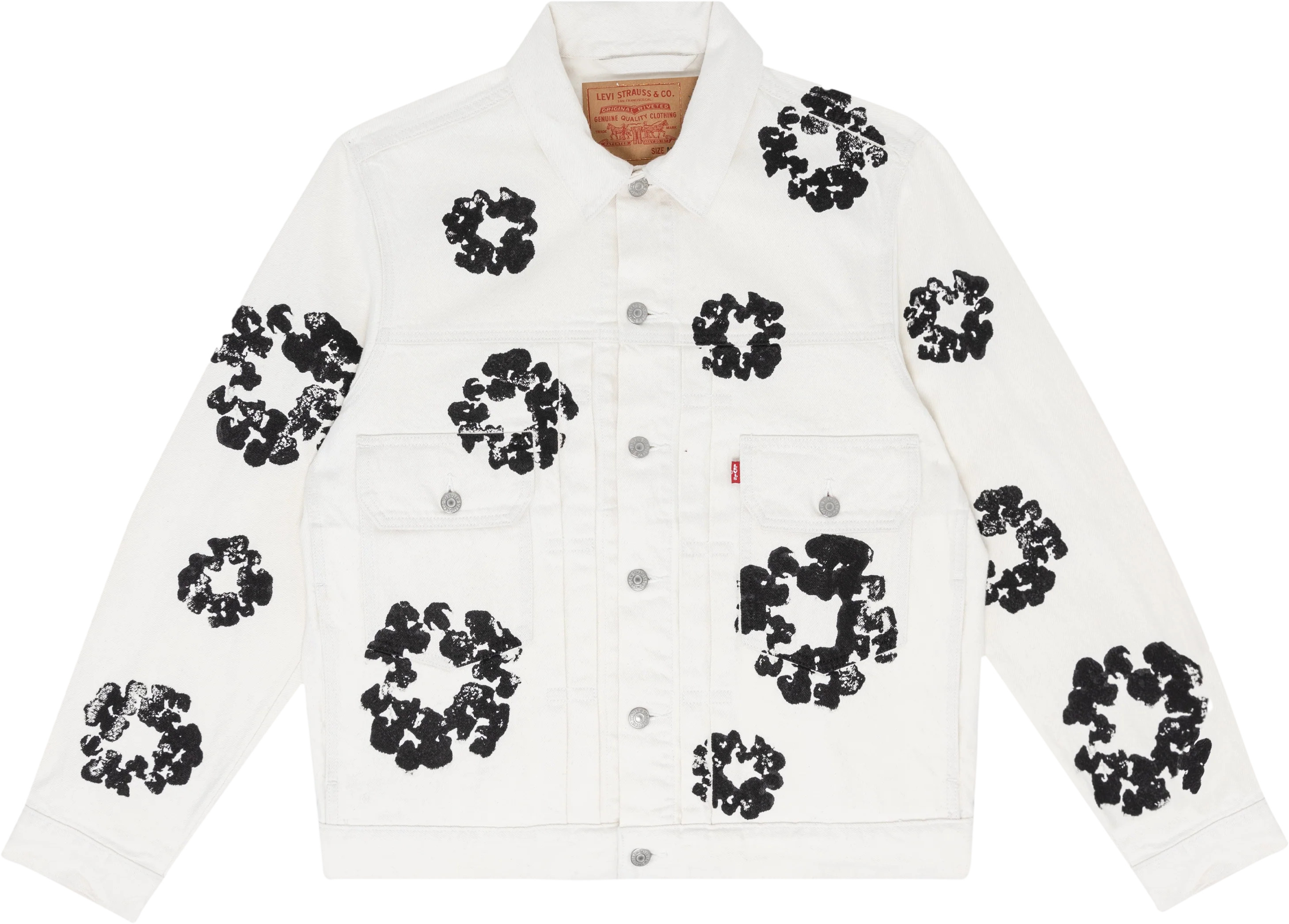 Denim Tears White Jean Jacket