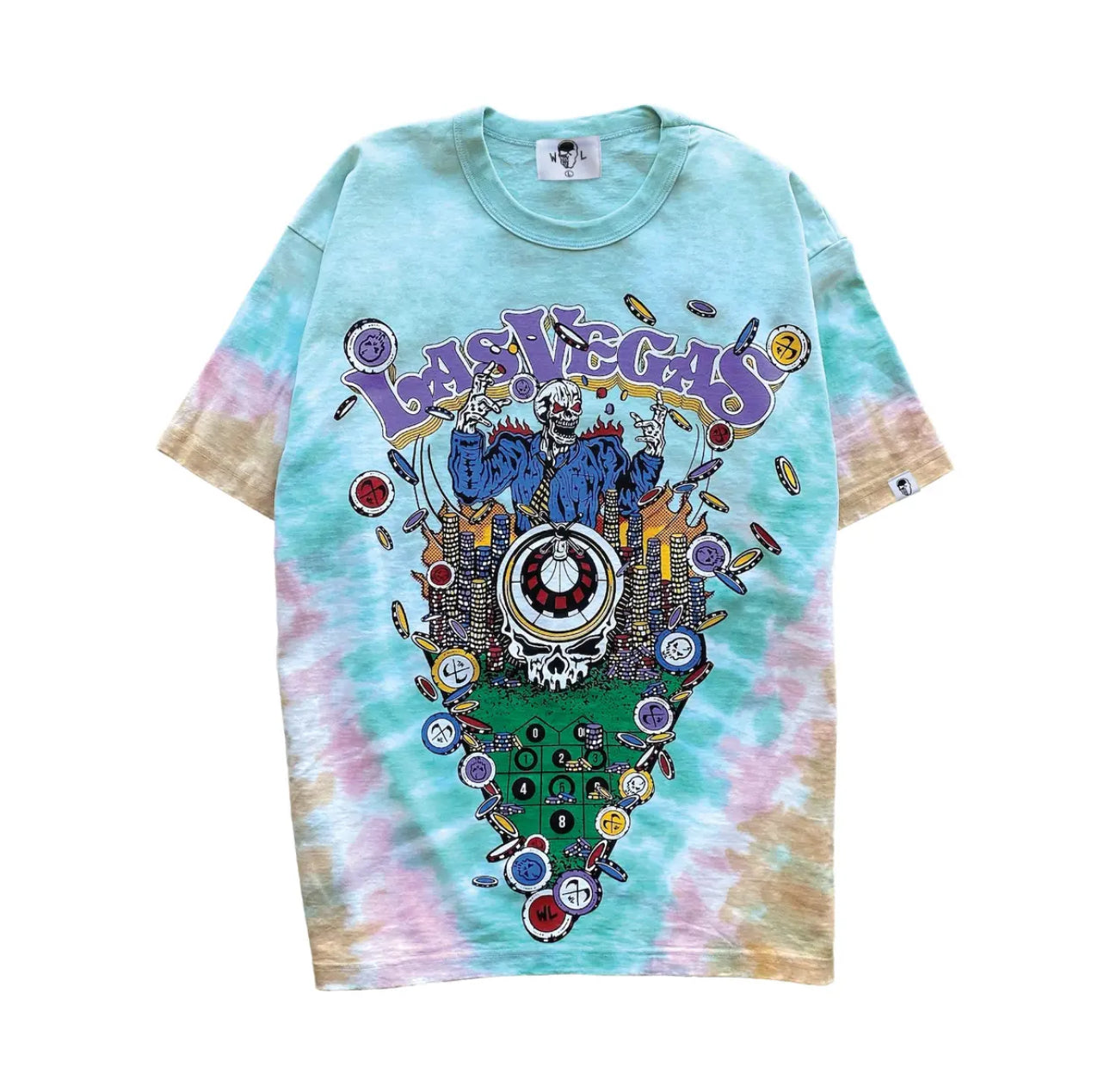 Warren Lotas "Las Vegas" Tie/Dye Shirt