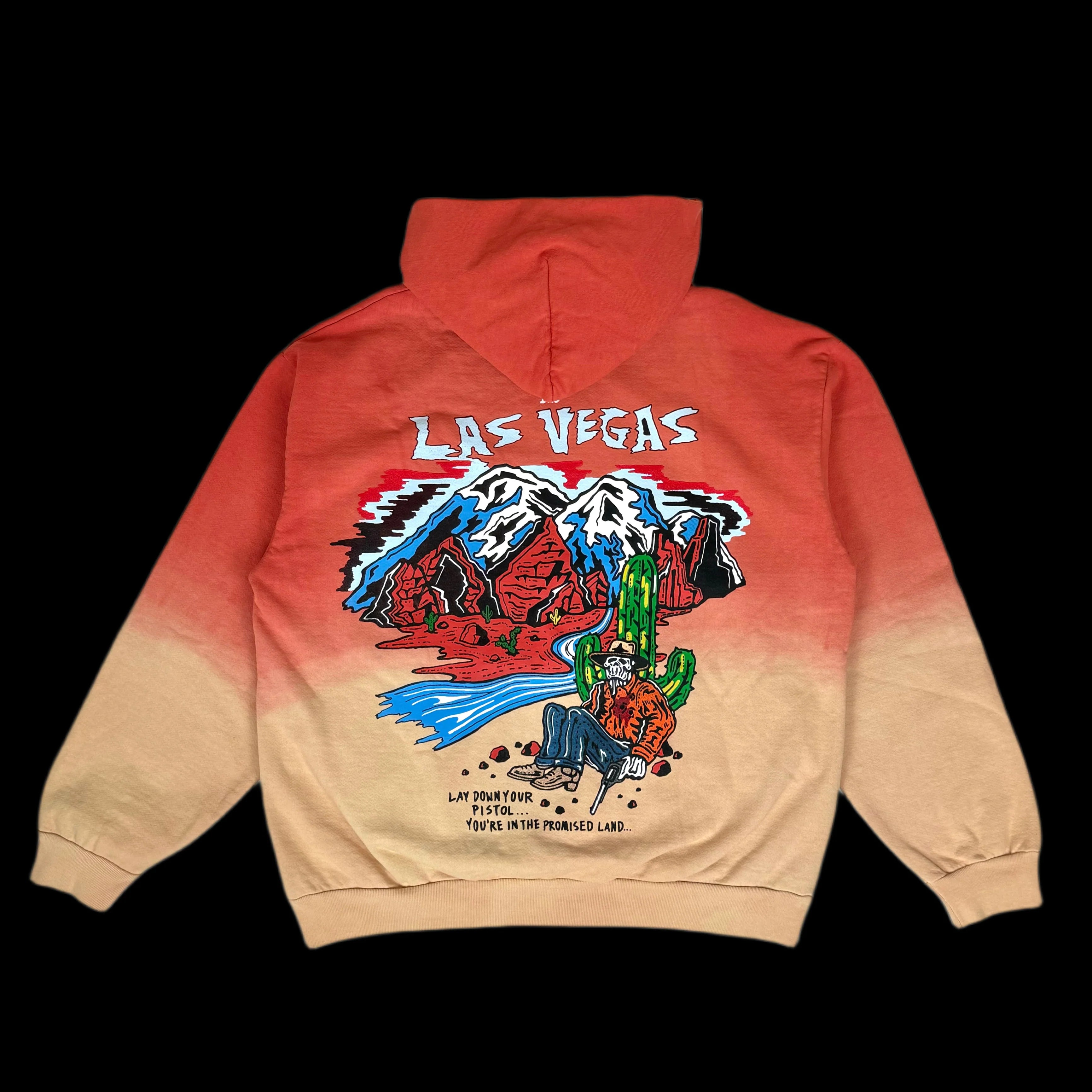 Warren Lotas "Promised Land" Retro Ombre Hoodie