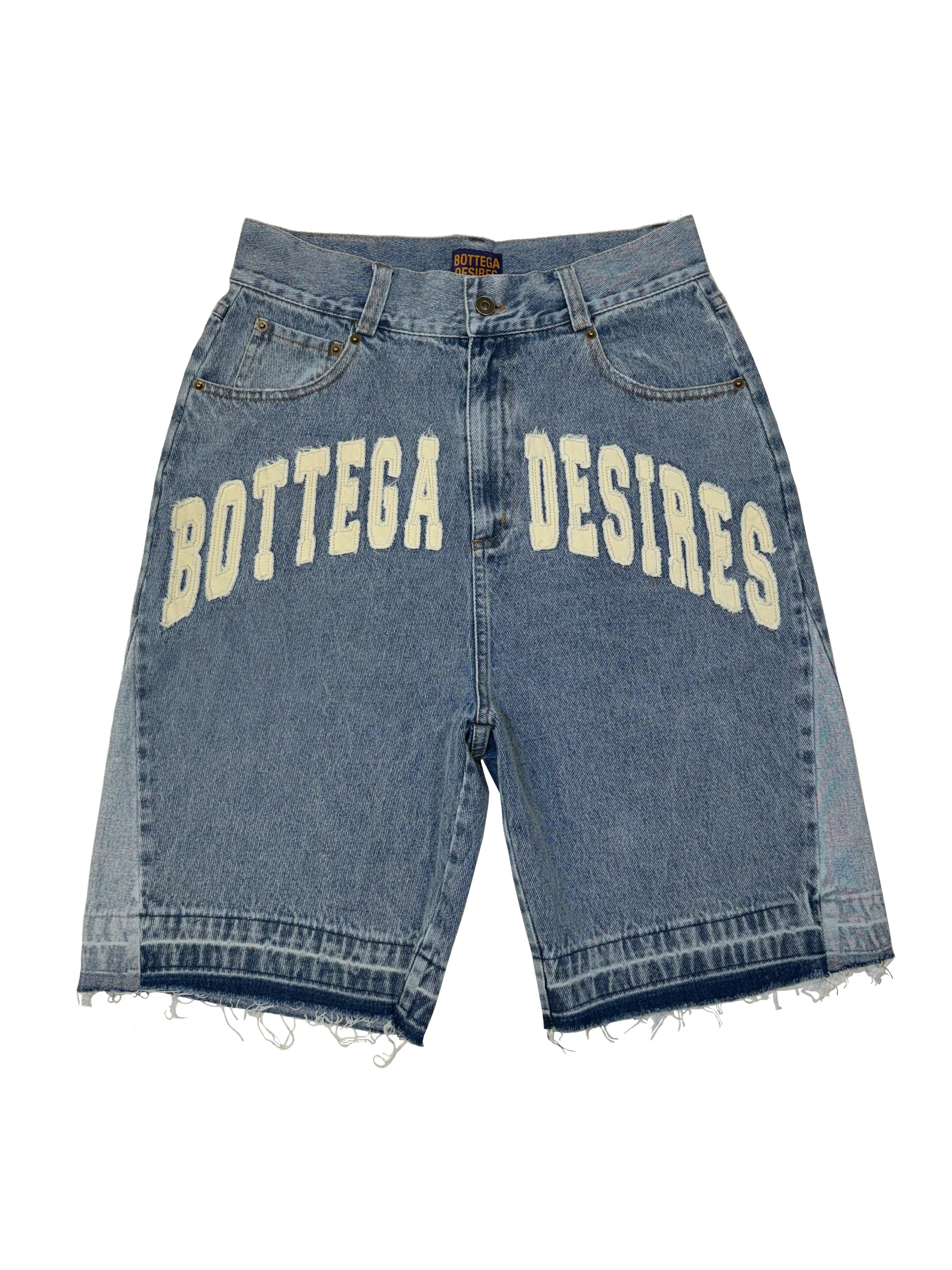 Bottega Desires "Light Wash" Jean Shorts