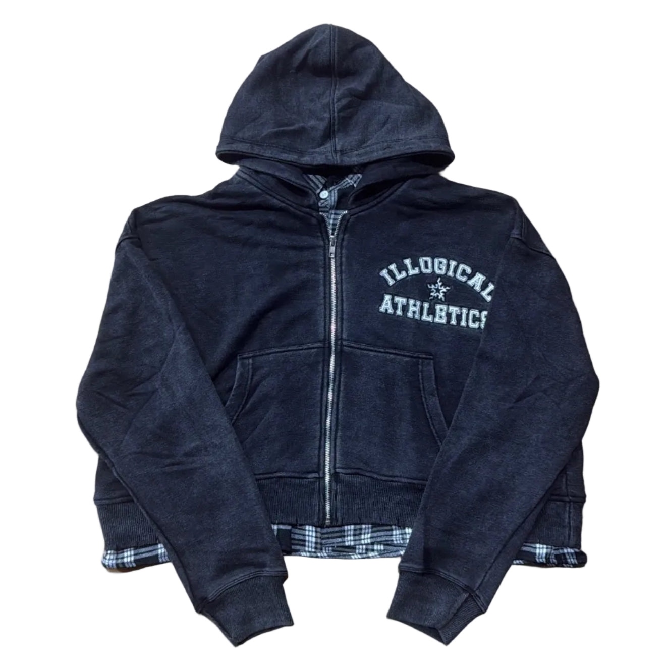 ILL-Studios Plaid Hoodie