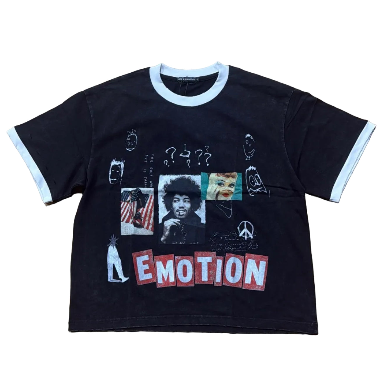 Mixed Emotions "Static" Black T-Shirt