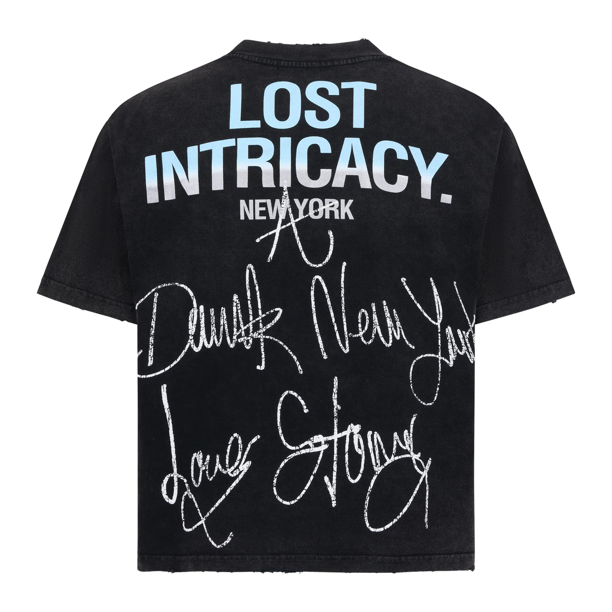 Lost Intricacy "Blue Girl With A Gun" T-Shirt