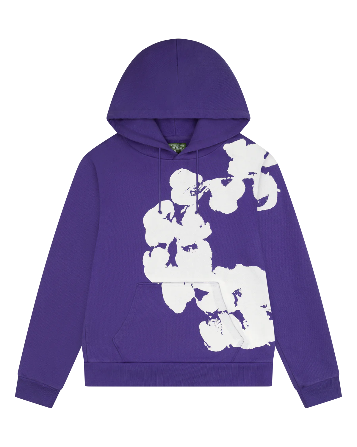 Denim Tears "Big Cotton" Purple Hoodie