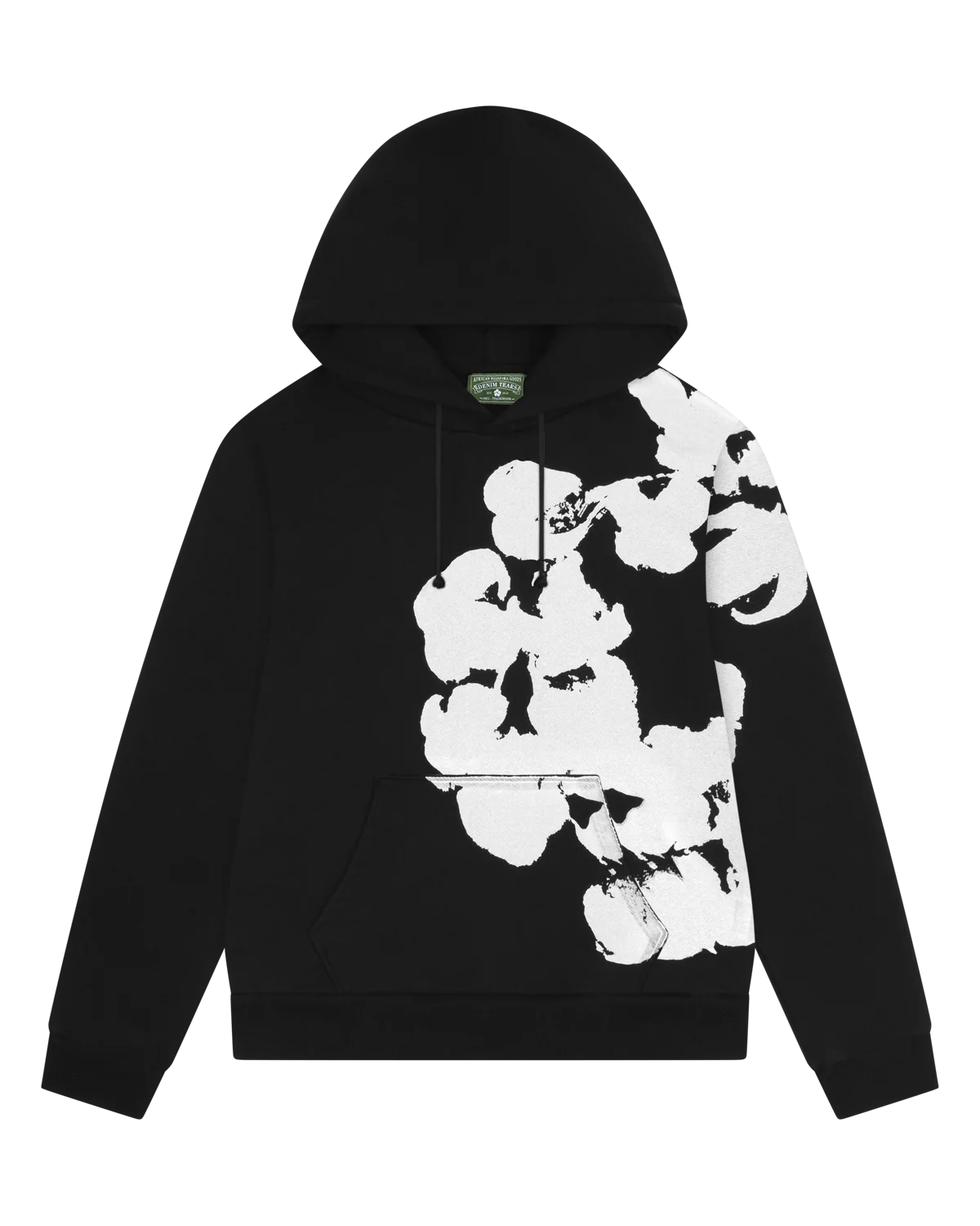 Denim Tears "Big Cotton" Black Hoodie