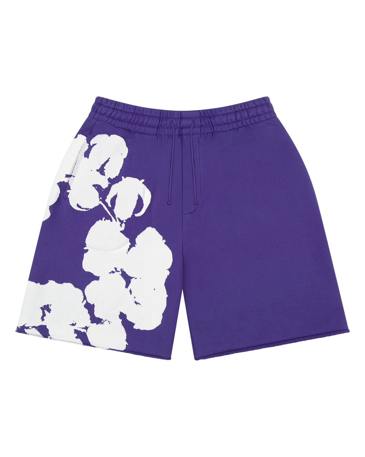 Denim Tears "Big Cotton" Purple Shorts