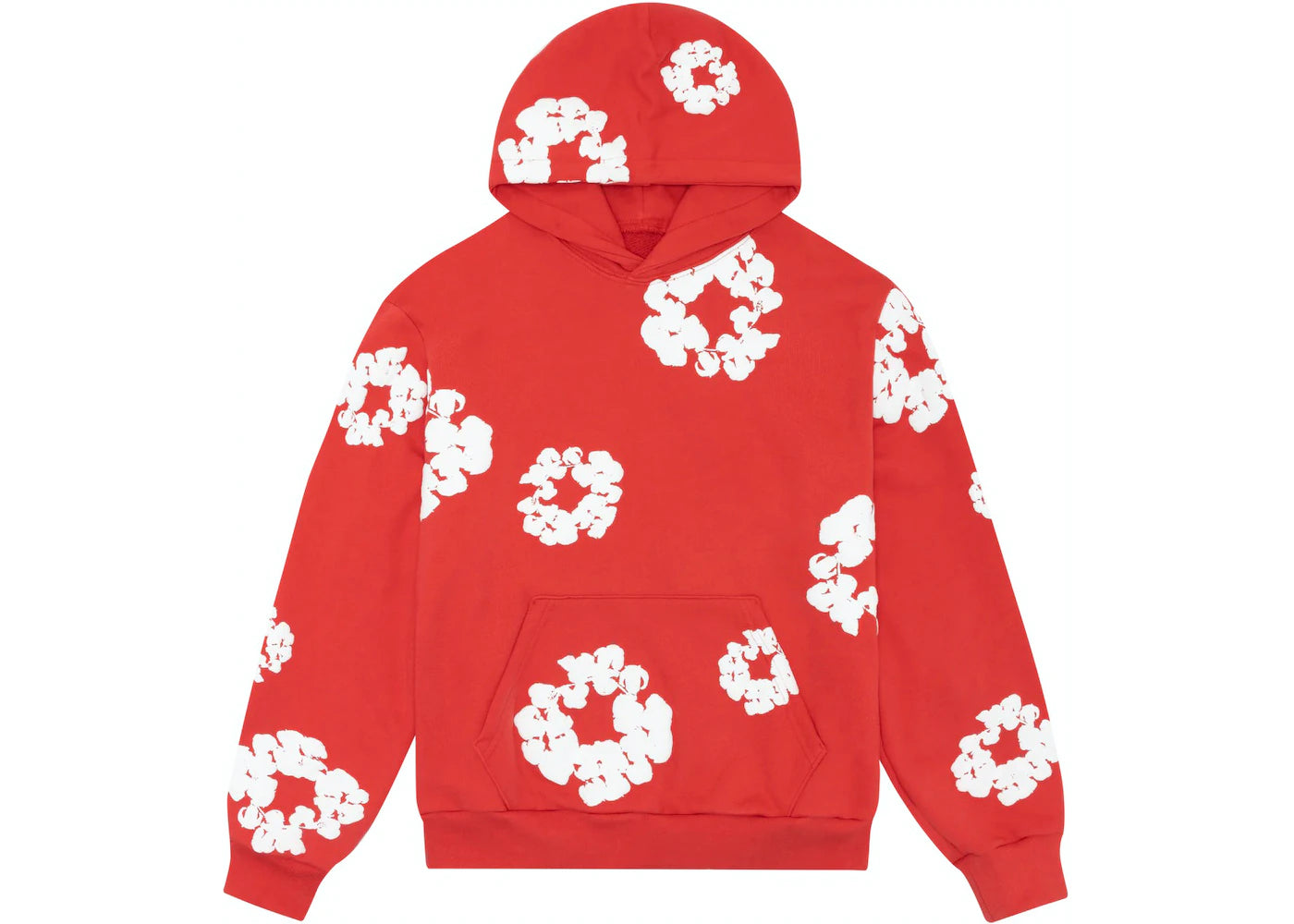 Denim Tears Red Hoodie