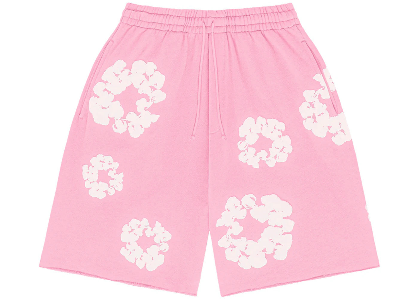 Denim Tears Cotton Wreath Pink Shorts Denim Tears Cotton Wreath Pink Shorts