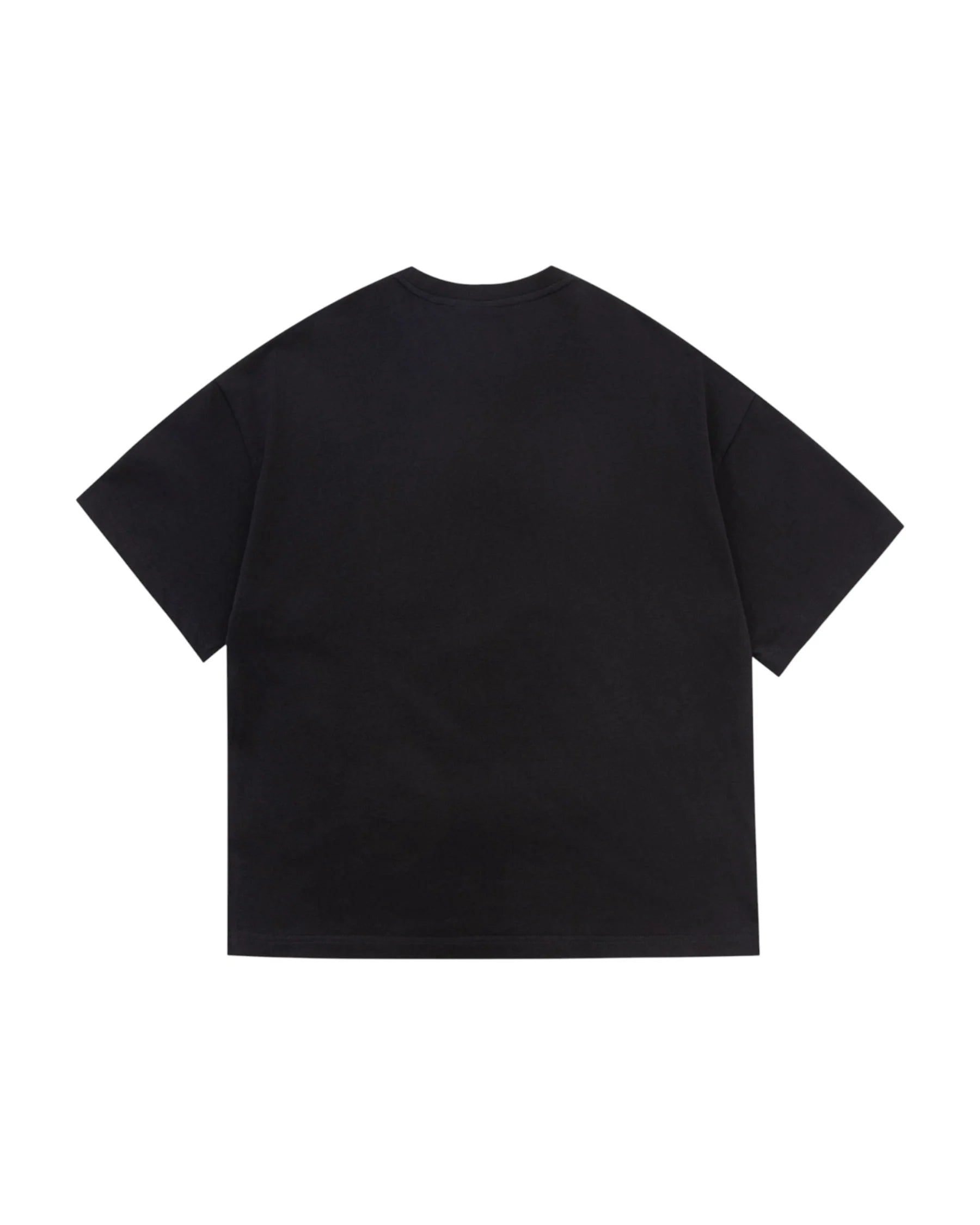 Arkyve "Crochet Wine Label" Black T-Shirt
