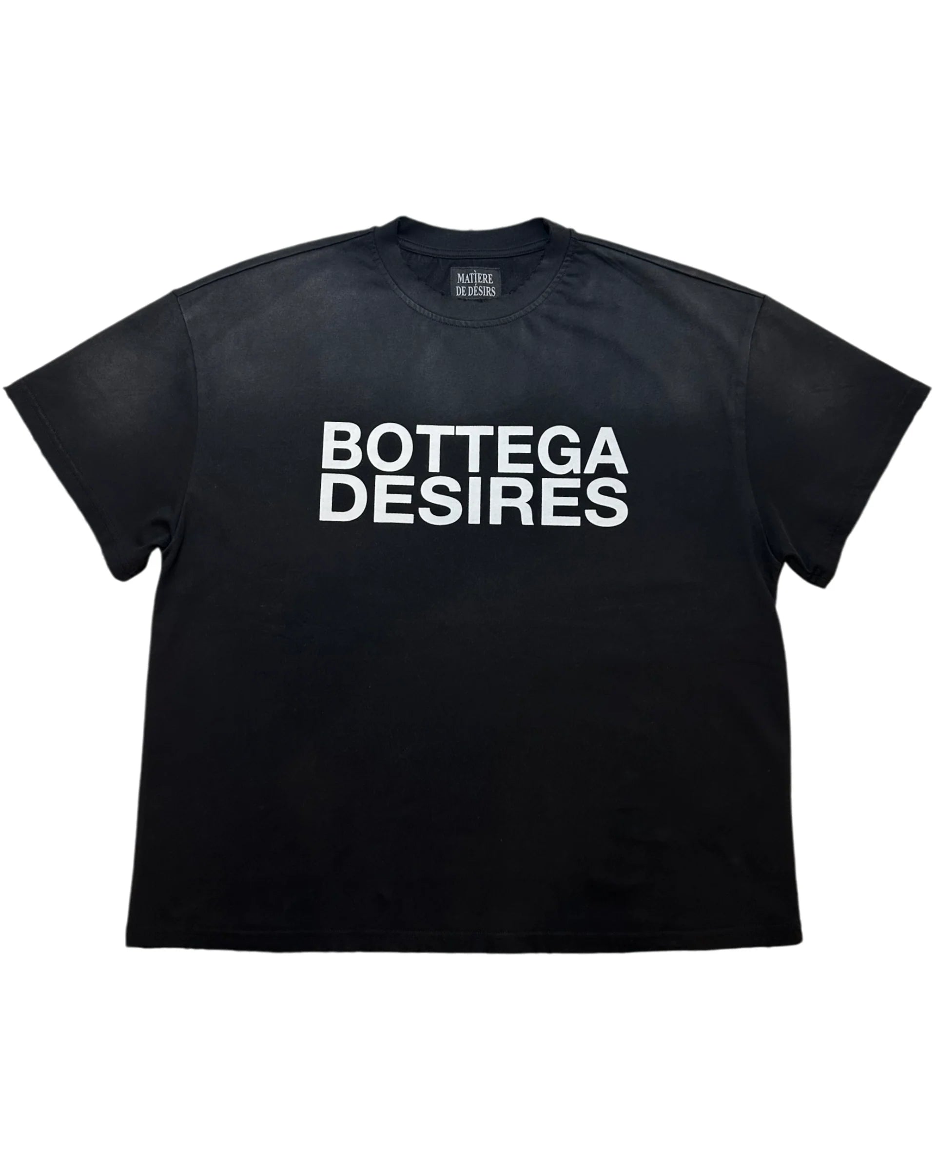 Bottega Desires "Souvenir" Black T-Shirt