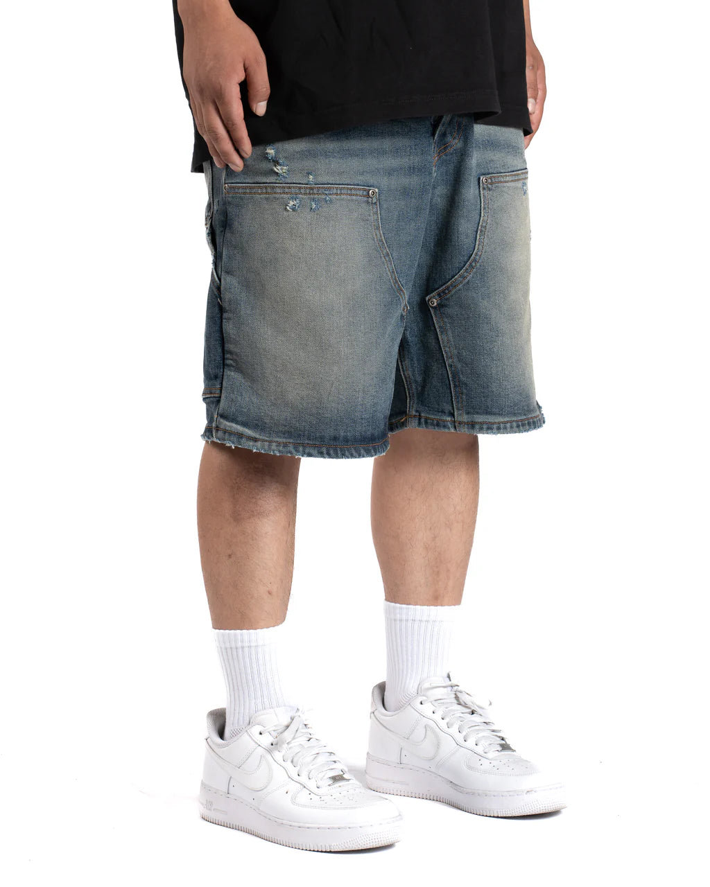 Mint Crew "La Jolla" Carpenter Jean Shorts