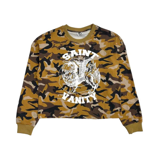 Saint Vanity Wheat Camo Thermal Long Sleeve