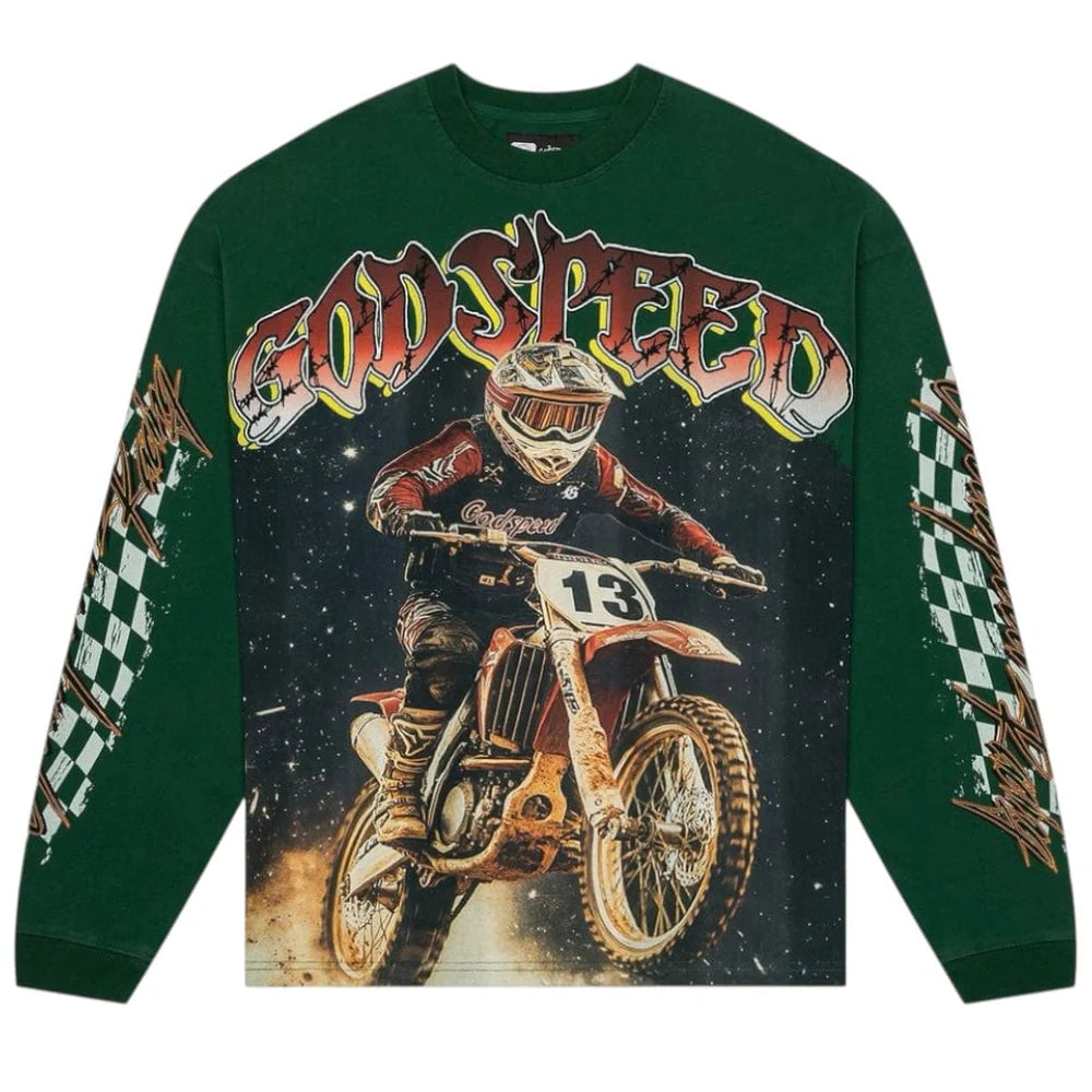 Godspeed "Full Throttle" Long Sleeve (Green)