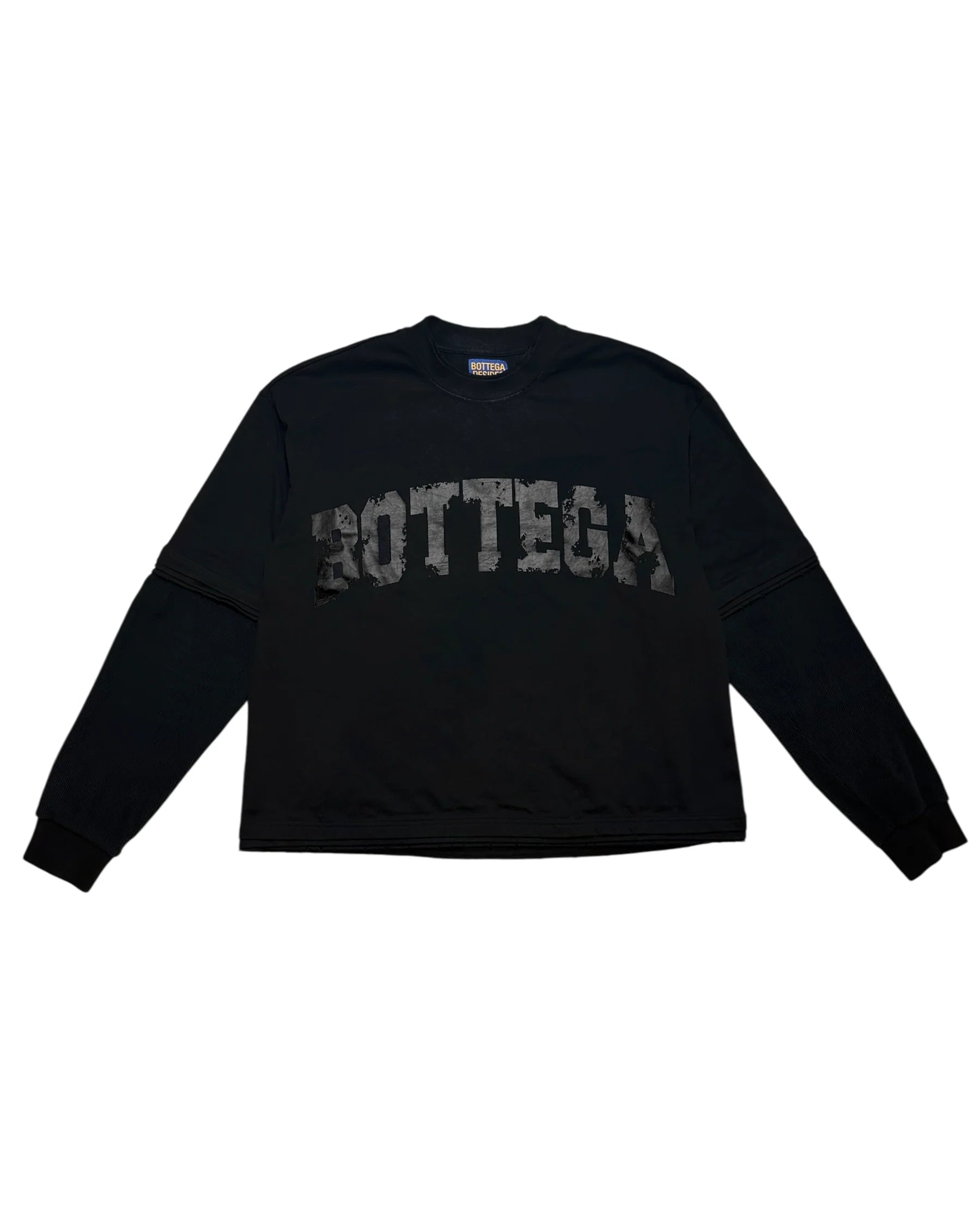Bottega Desires "WAR" Black Longsleeve