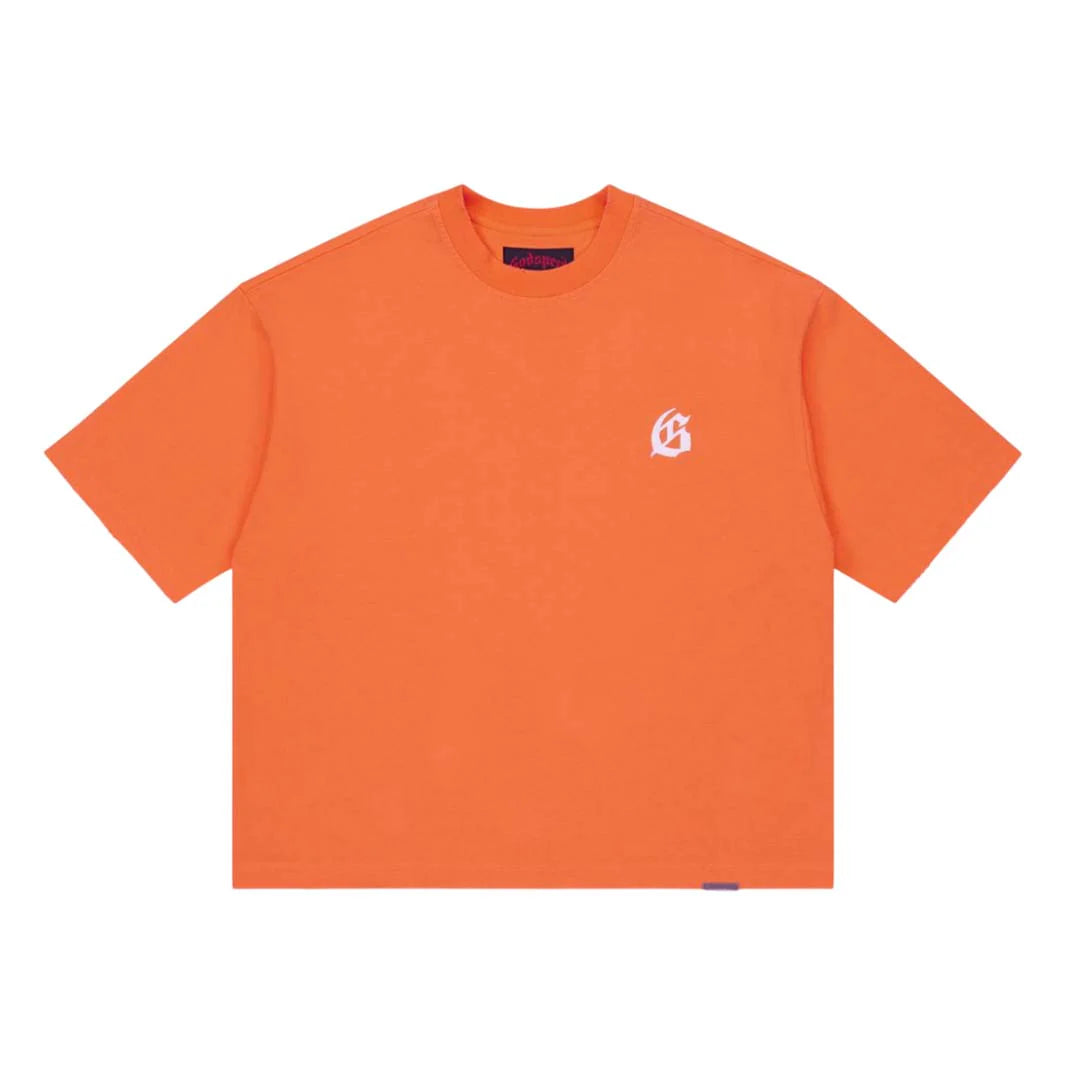 Godspeed "GS Logo" Orange T-Shirt