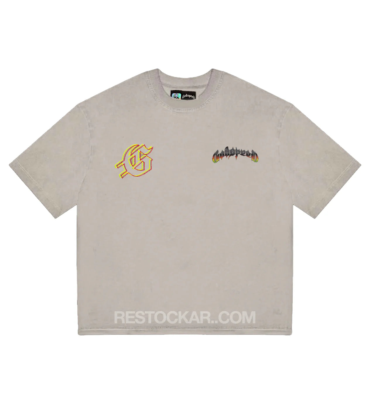 Godspeed "Biker Nation" Grey T-Shirt