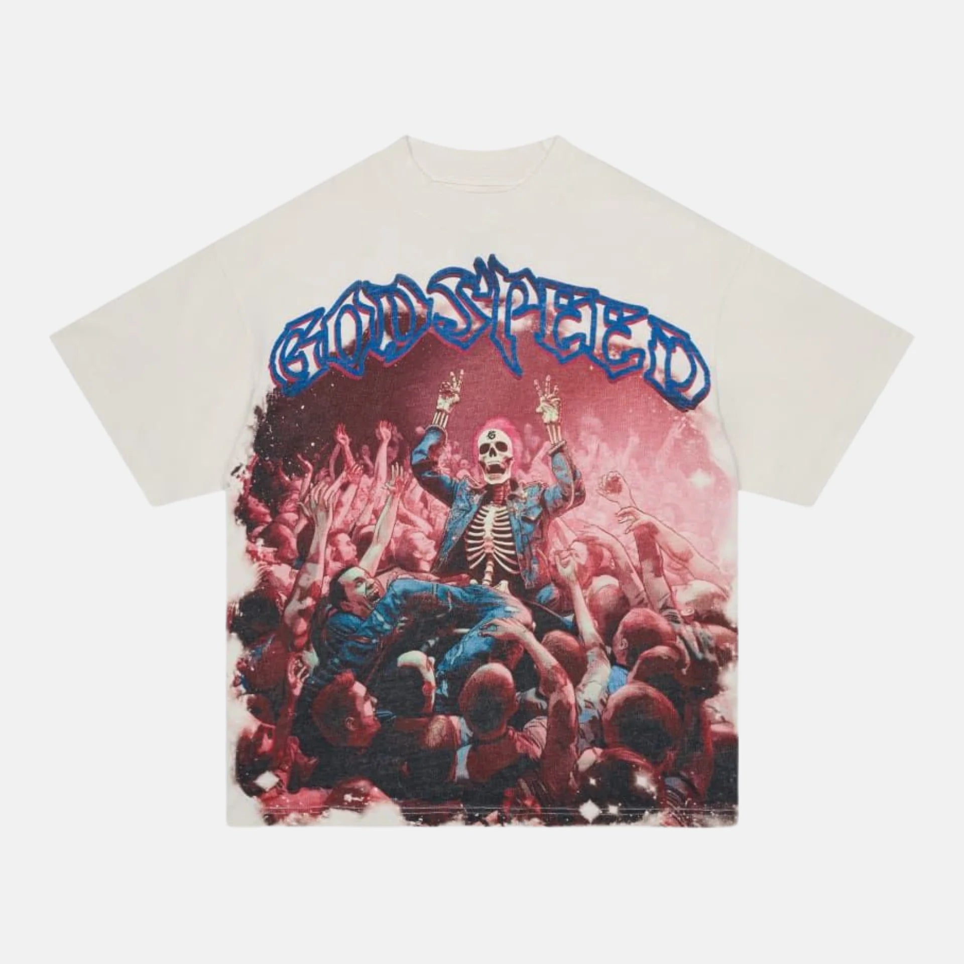 Godspeed "Crowd Surf" Cream T-Shirt