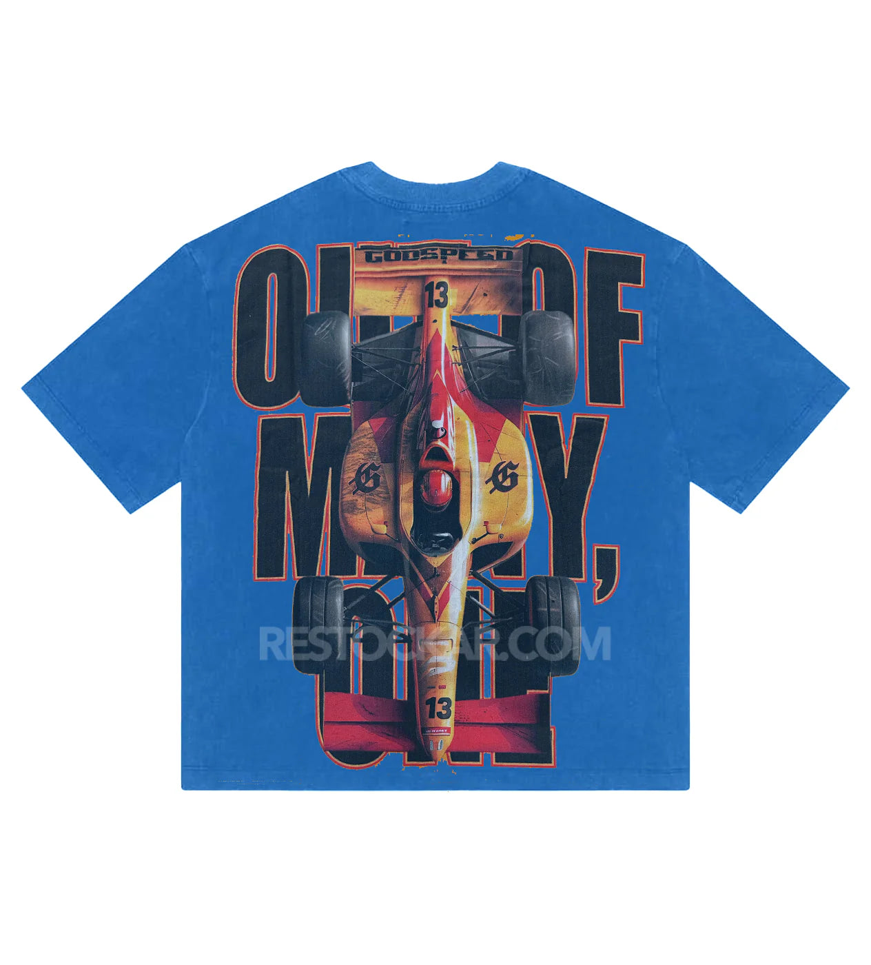 Godspeed "Finish Line" Blue T-Shirt
