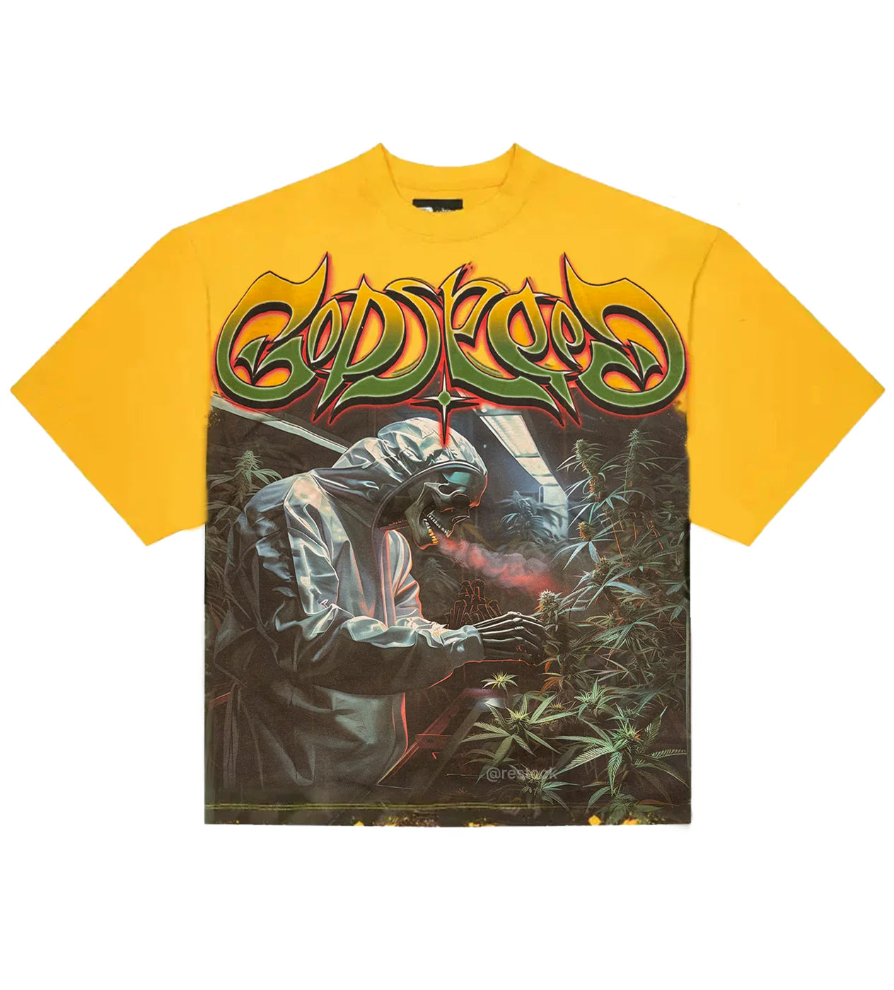 Godspeed "Indoor Gelato" Yellow T-Shirt