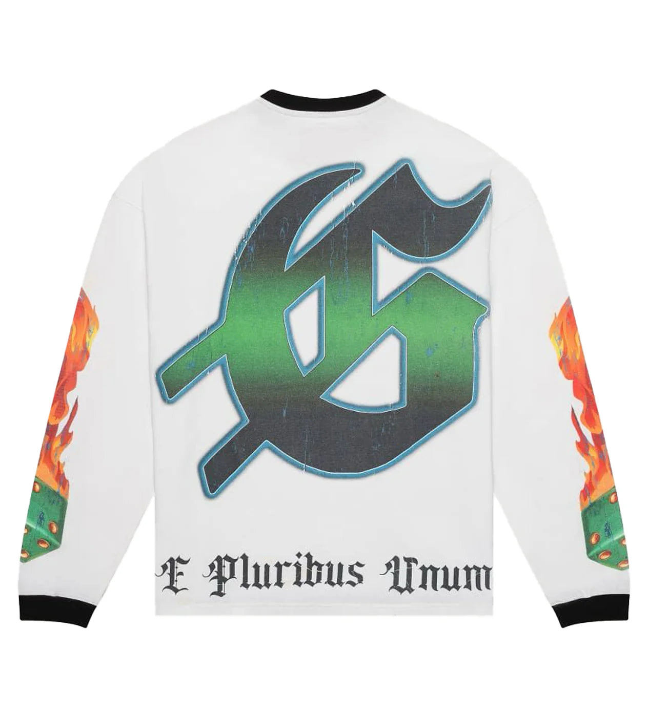 Godspeed "Life's A Gamble" White Long Sleeve