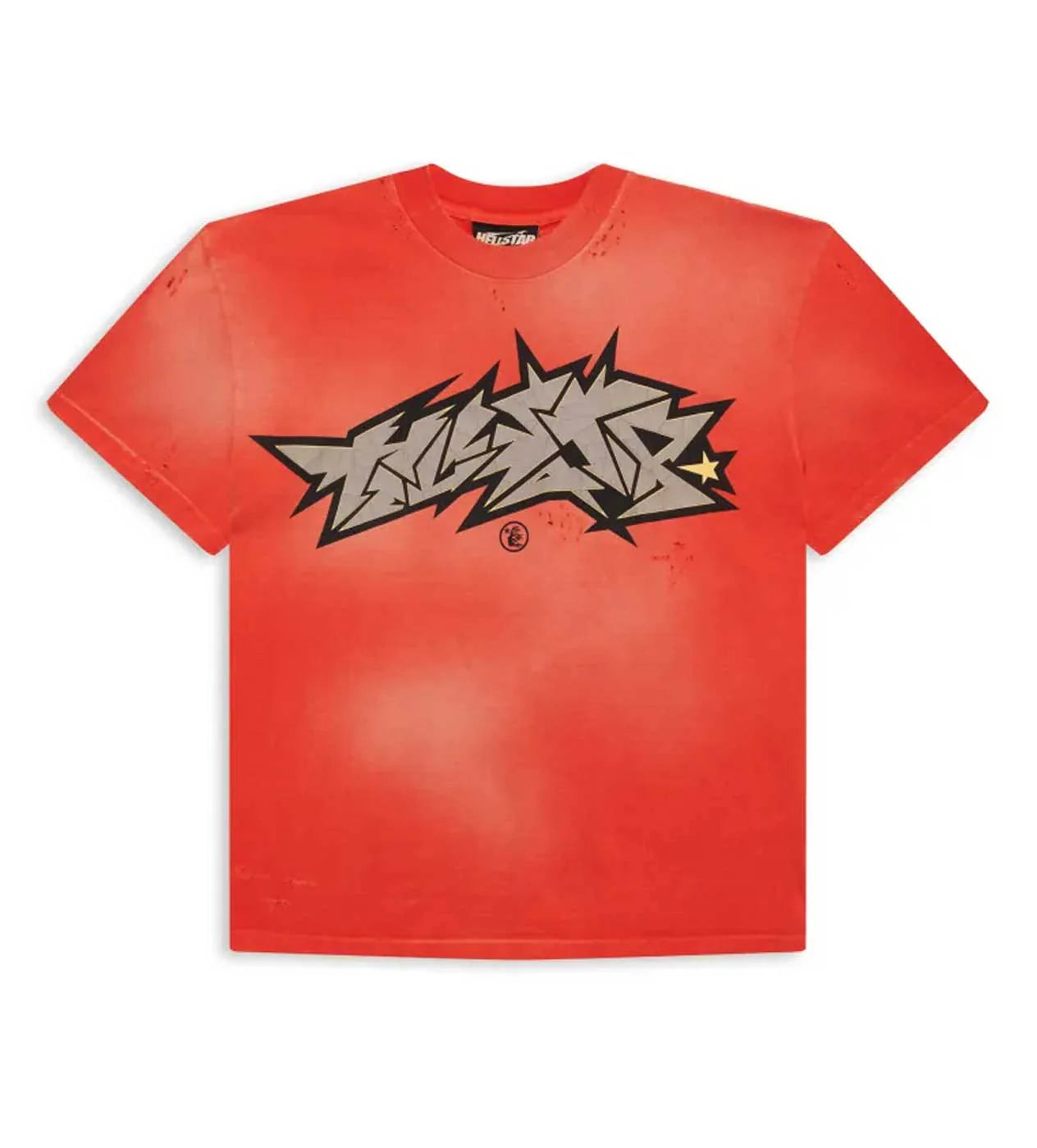 Hellstar "Cracked" Red T-Shirt
