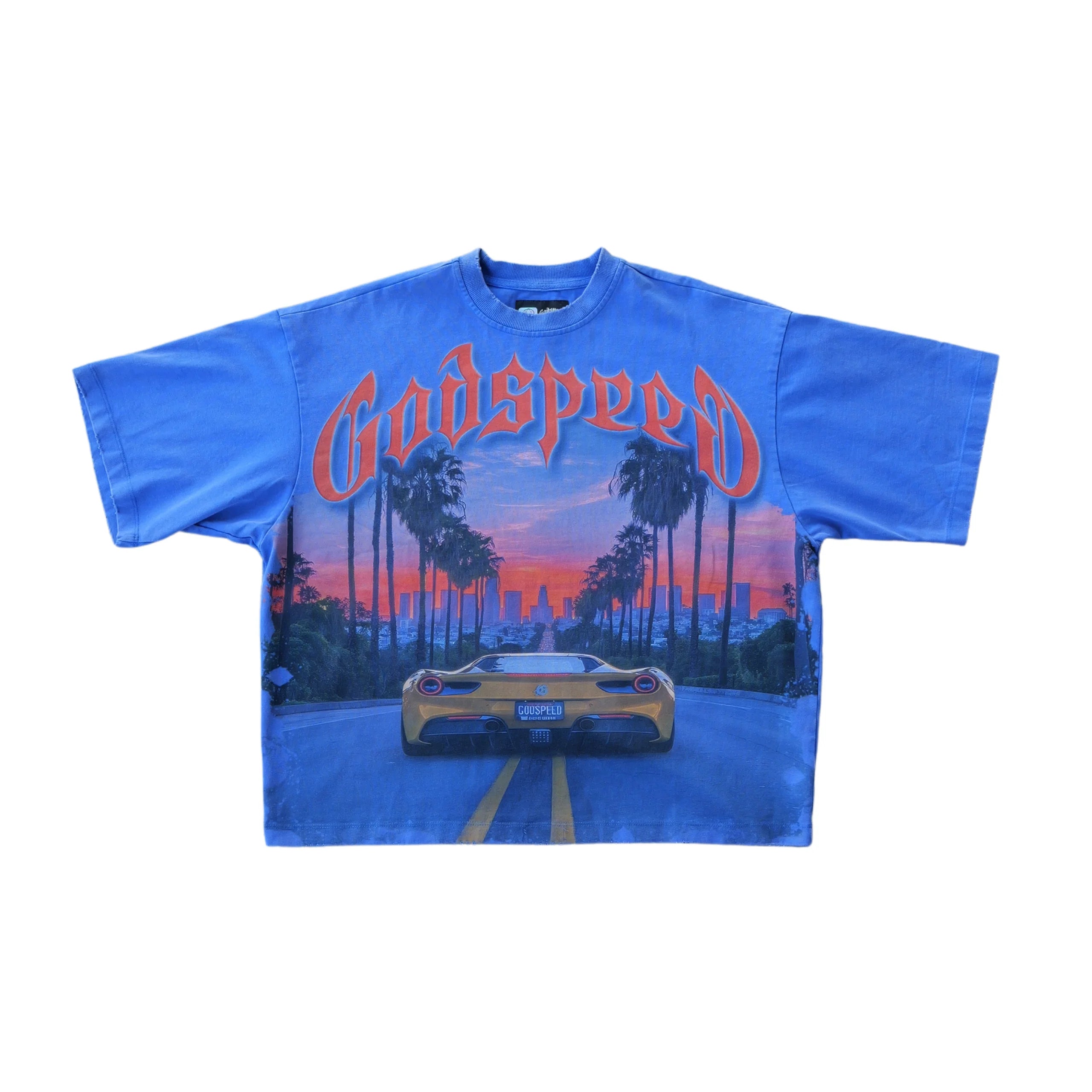 Godspeed "Sunset BLVD" Royal Blue T-Shirt