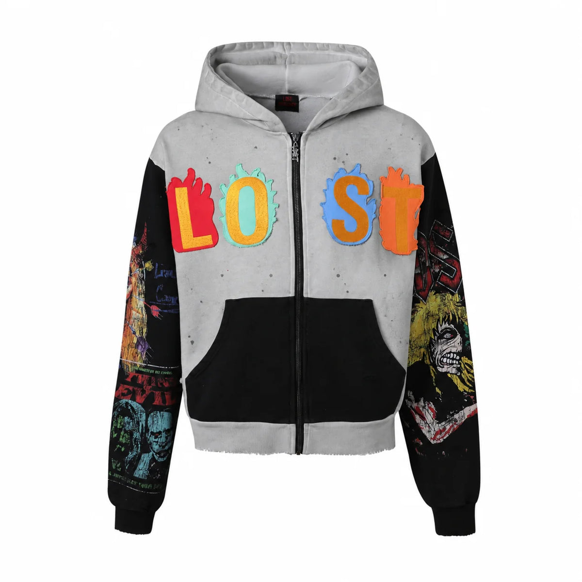Lost Intricacy "Core Chaos" Zip-Up Hoodie