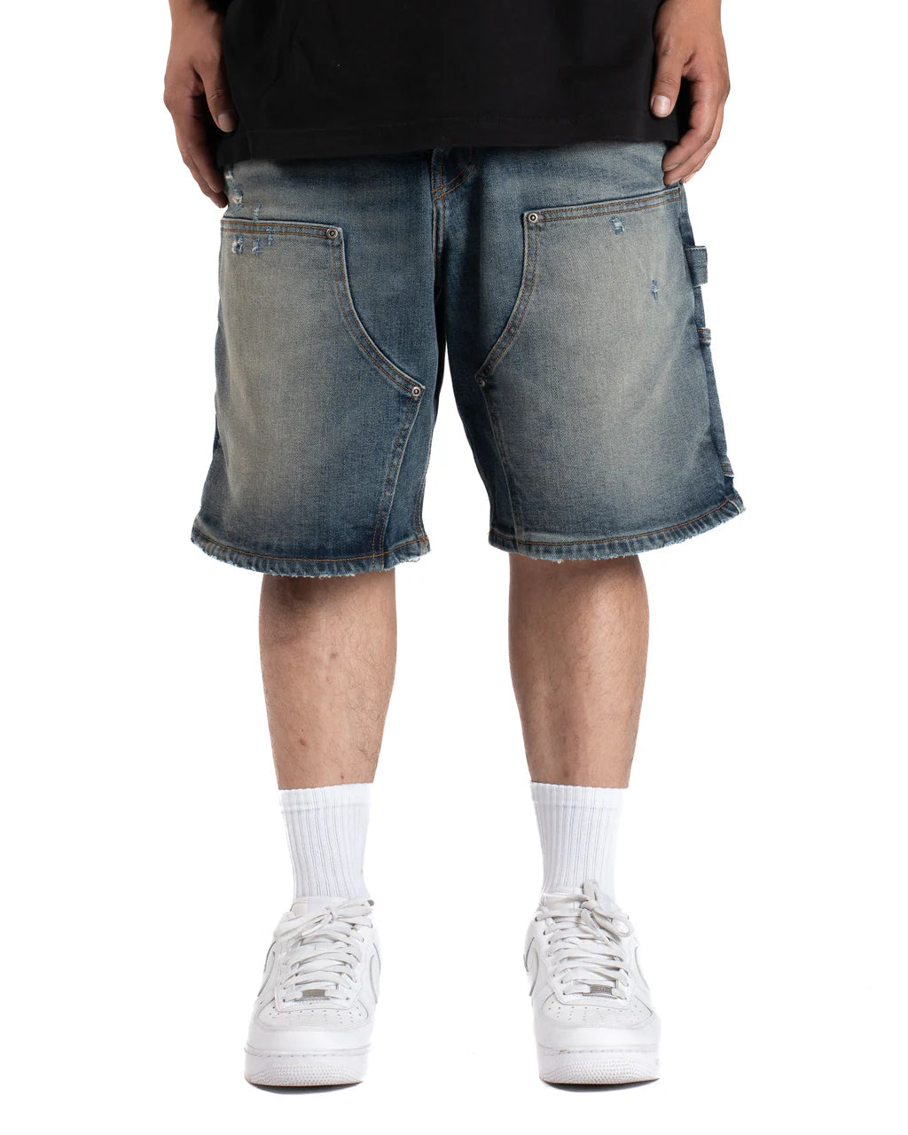Mint Crew "La Jolla" Carpenter Jean Shorts