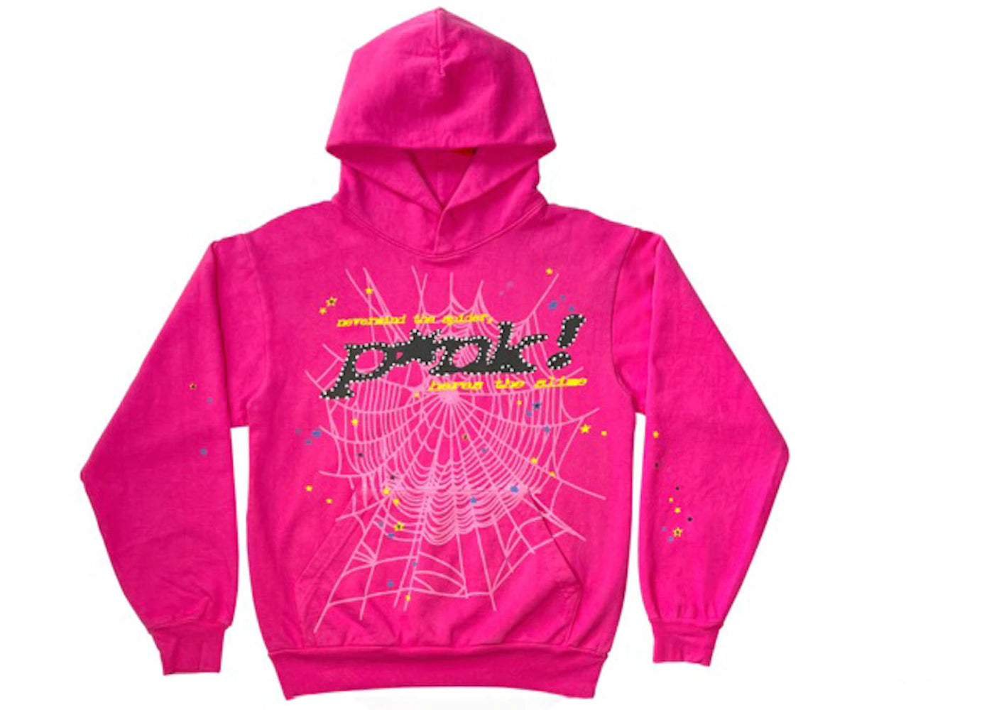 Spider P*NK Pink Hoodie