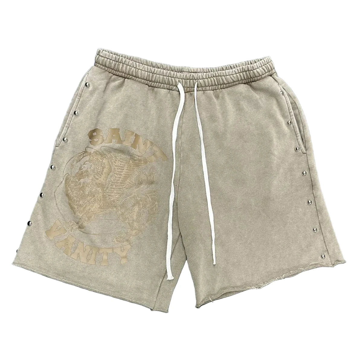 Saint Vanity "French Terry" Wheat Shorts