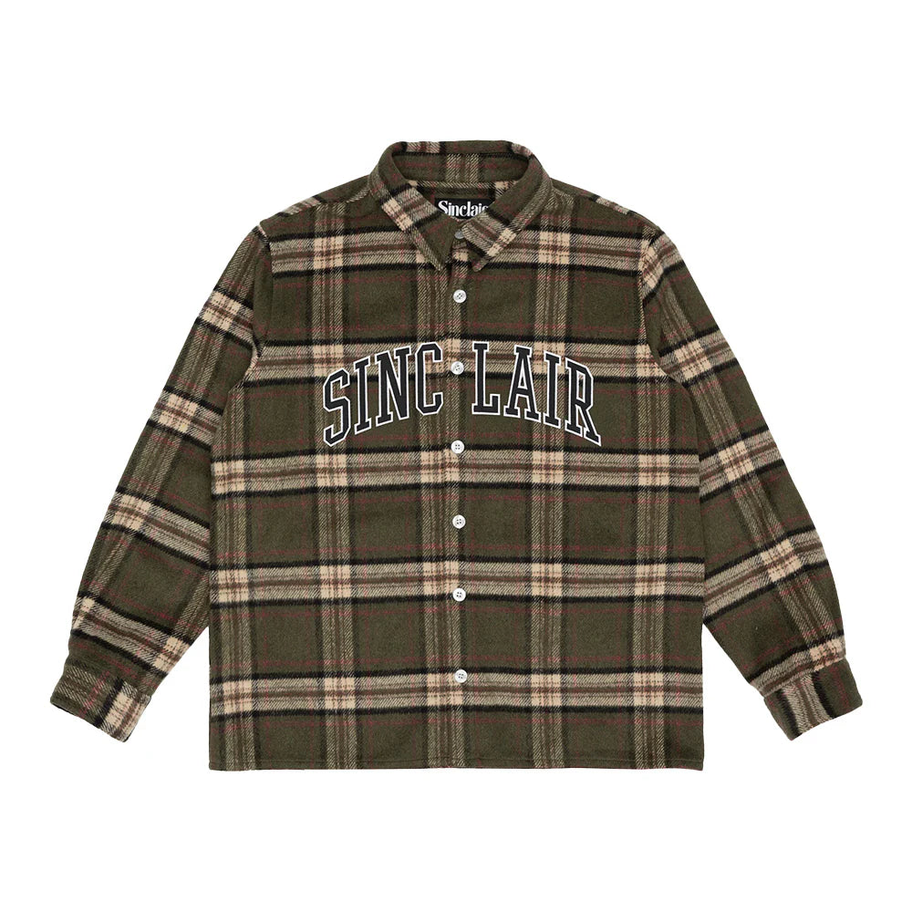 Sinclair "Tackle Twill" Flannel Green