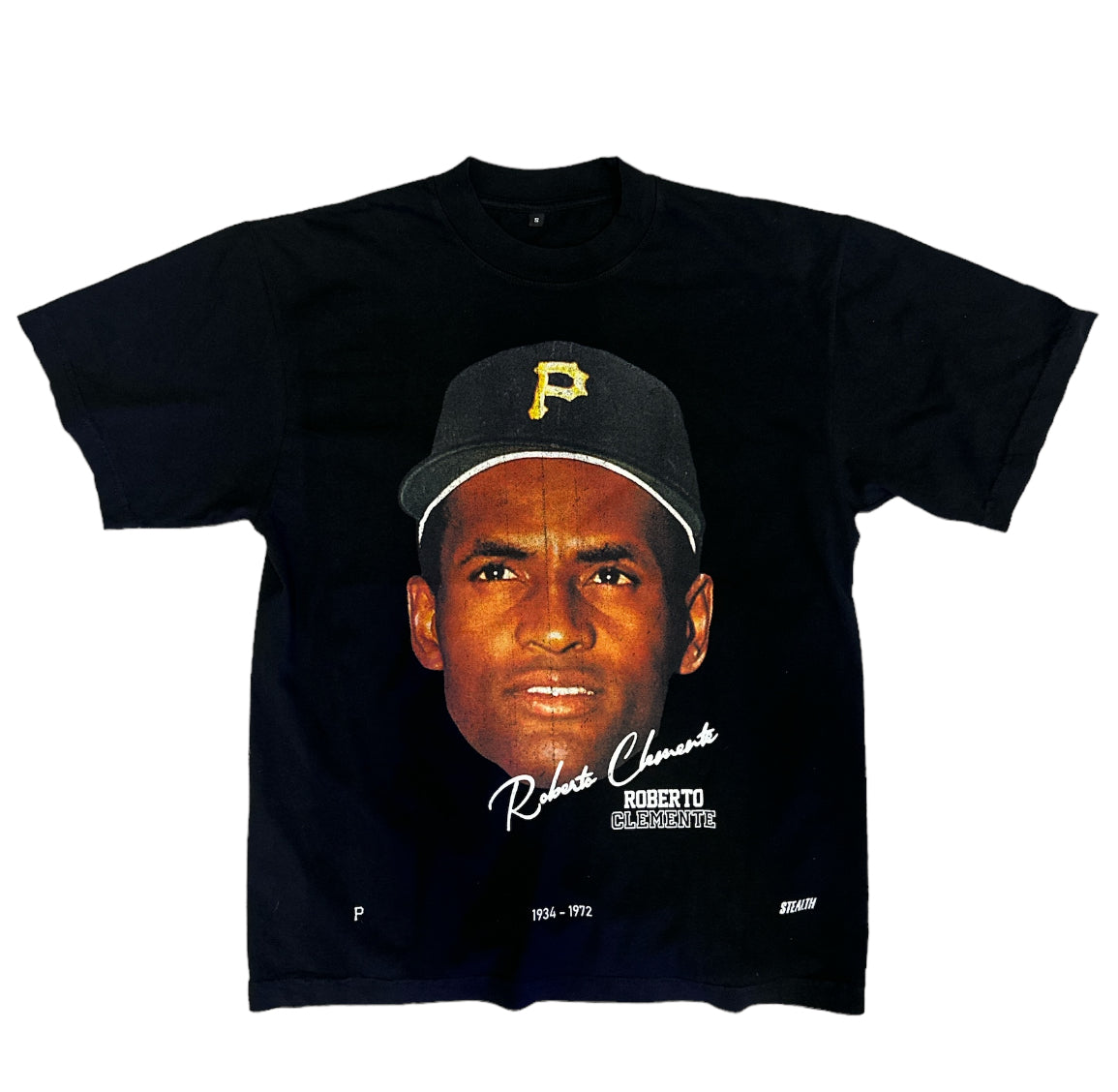 Stealth "Roberto Clemente" Black T-Shirt