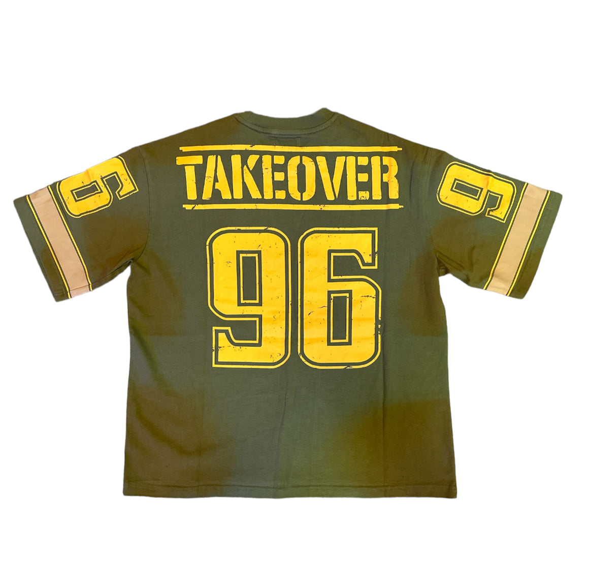 Stealth "Football 96" Olive Green T-Shirt