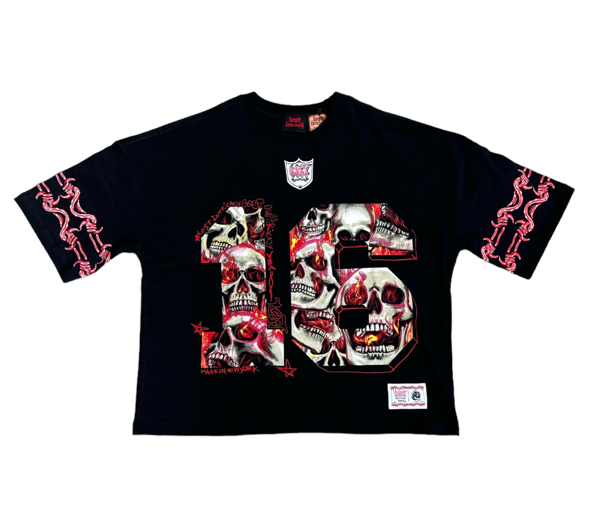 Lost Intricacy "16" Football Jersey
