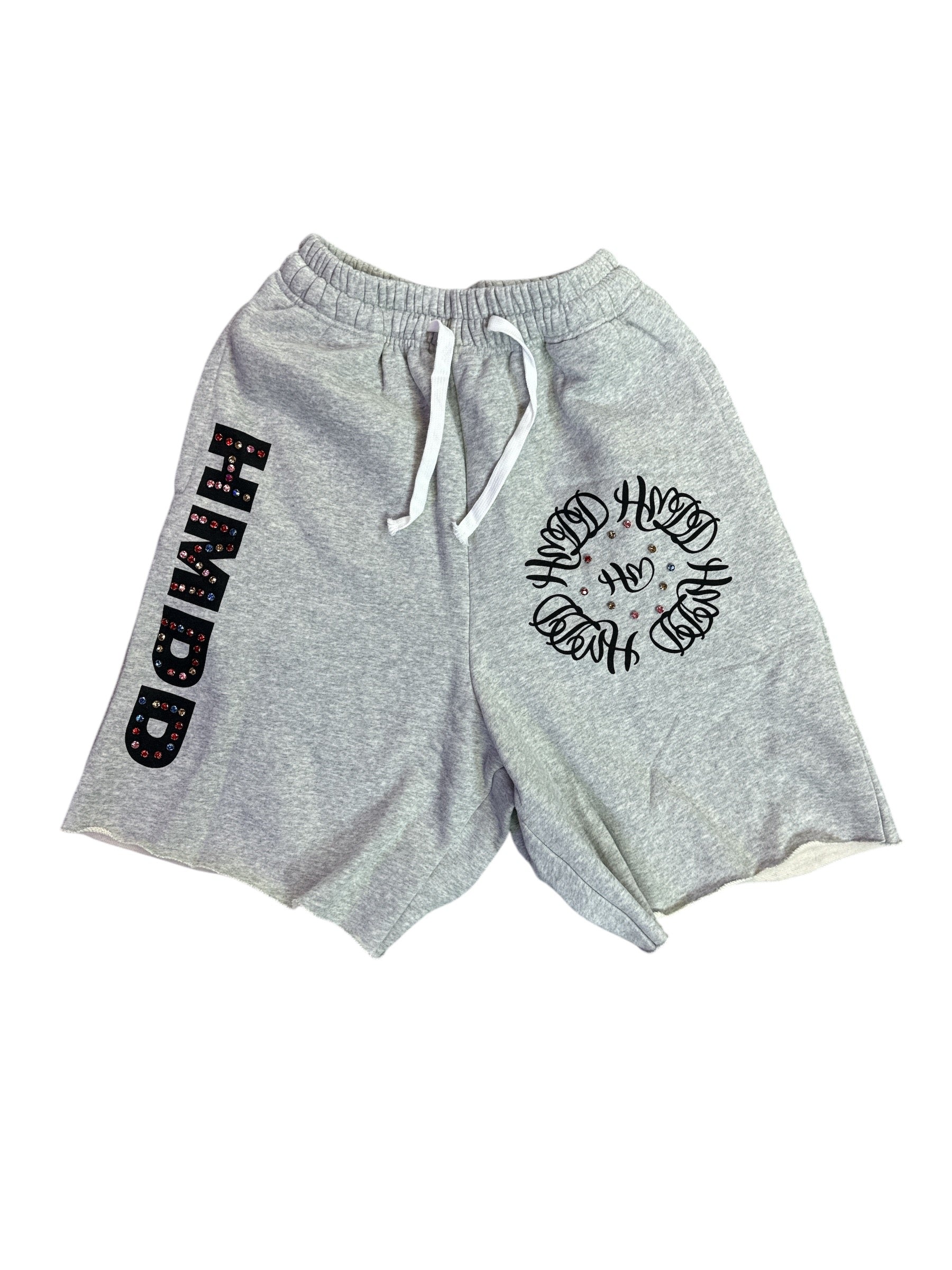 HMDD Cotton Rhinestone Shorts
