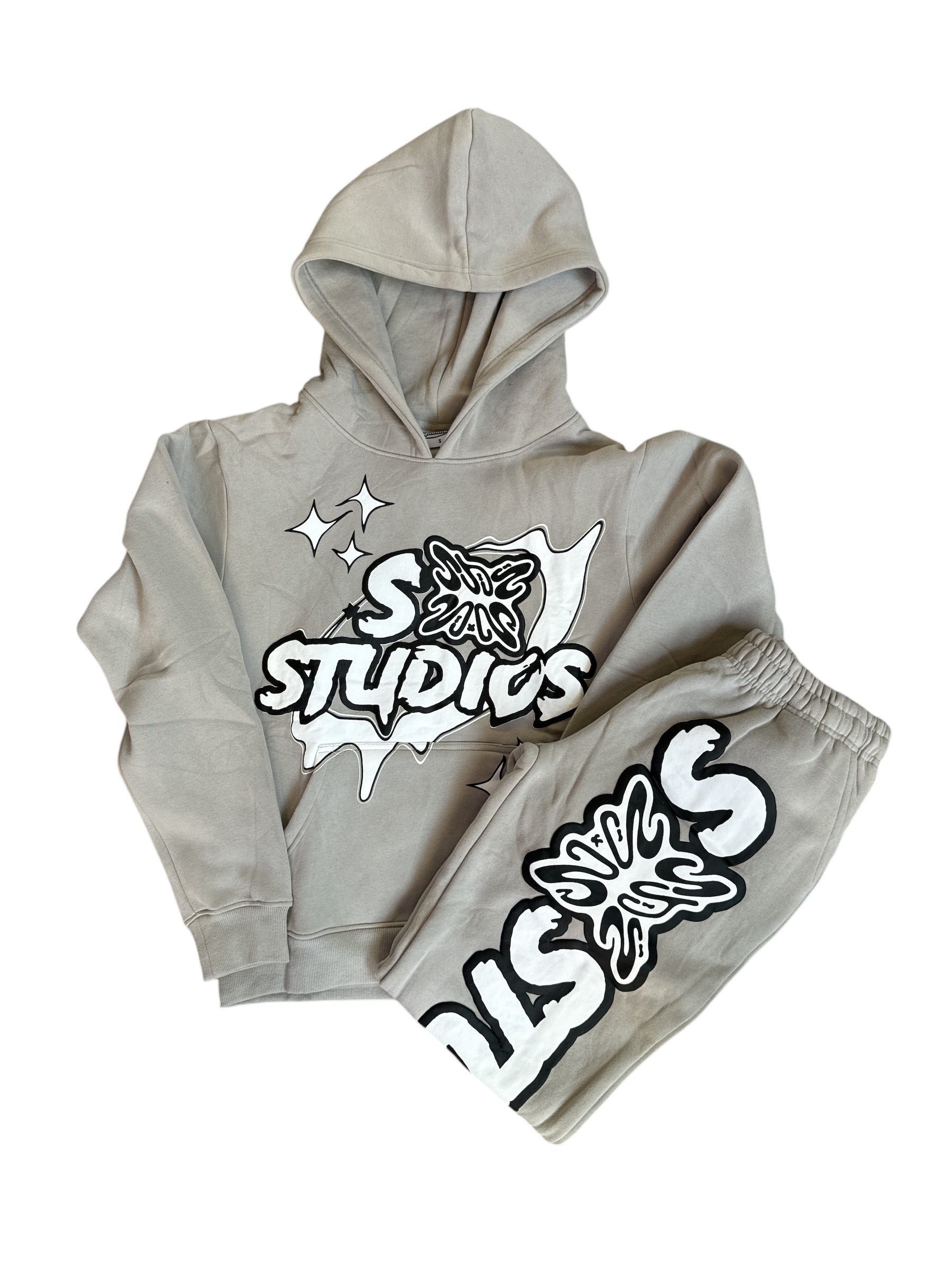 SB Studios Stain Bandz Grey Full Sweatsuit